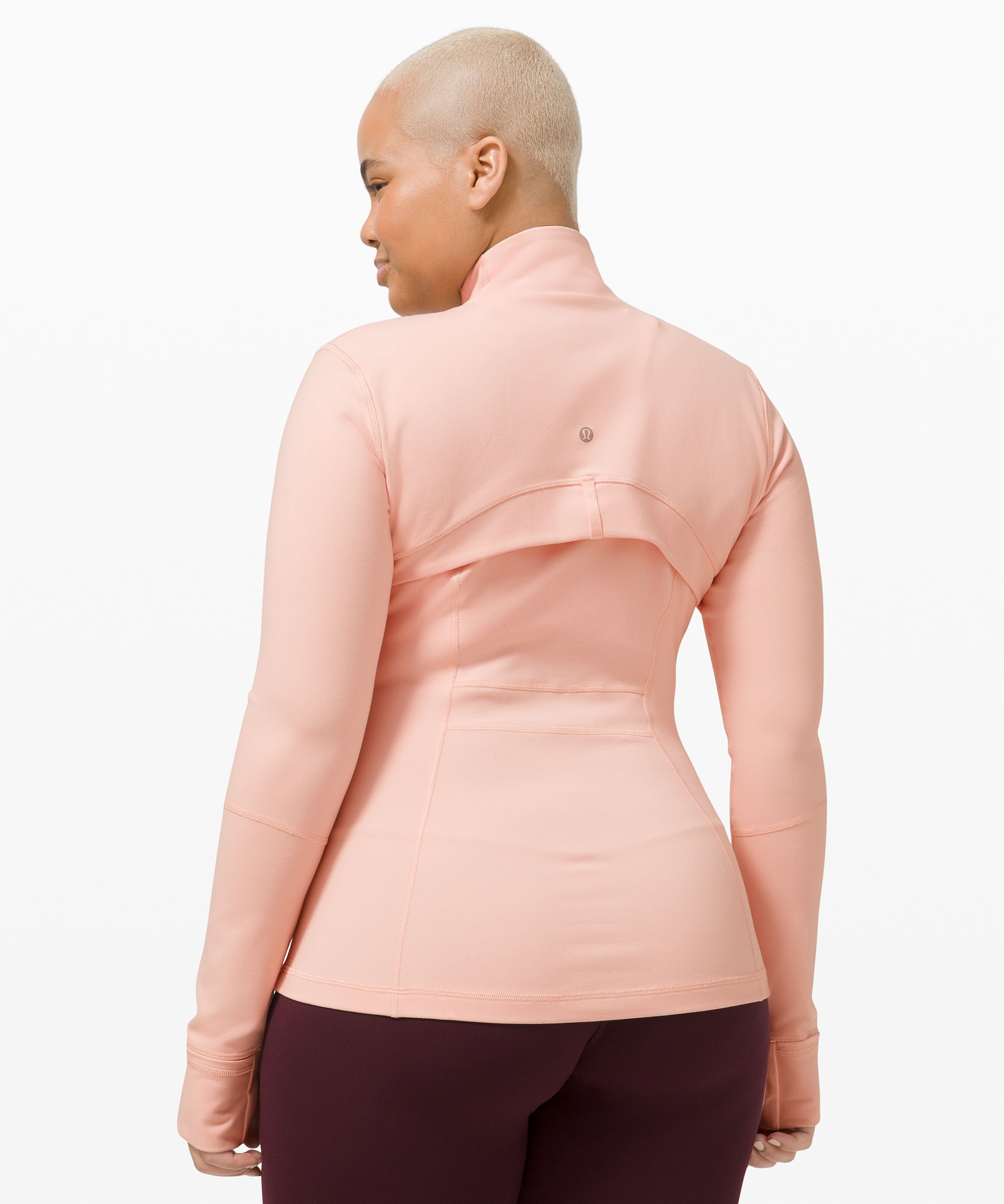 Lululemon Jakke Dame Rosa Hvite | 60235-YLTH