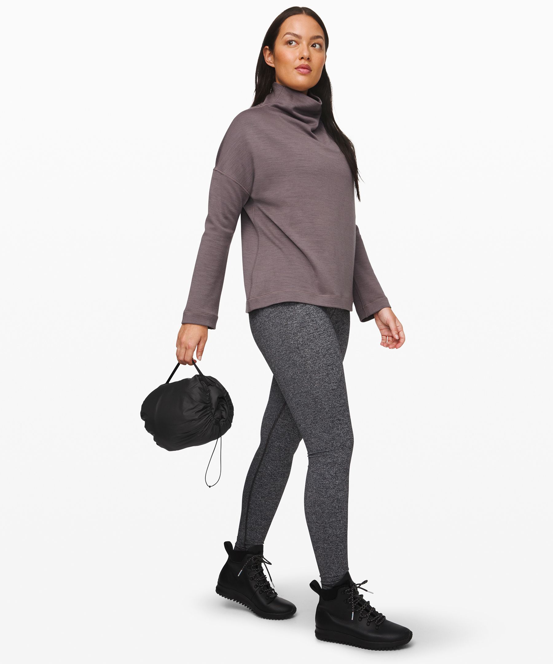 Lululemon Jakke Dame Svarte | 43769-KAWD