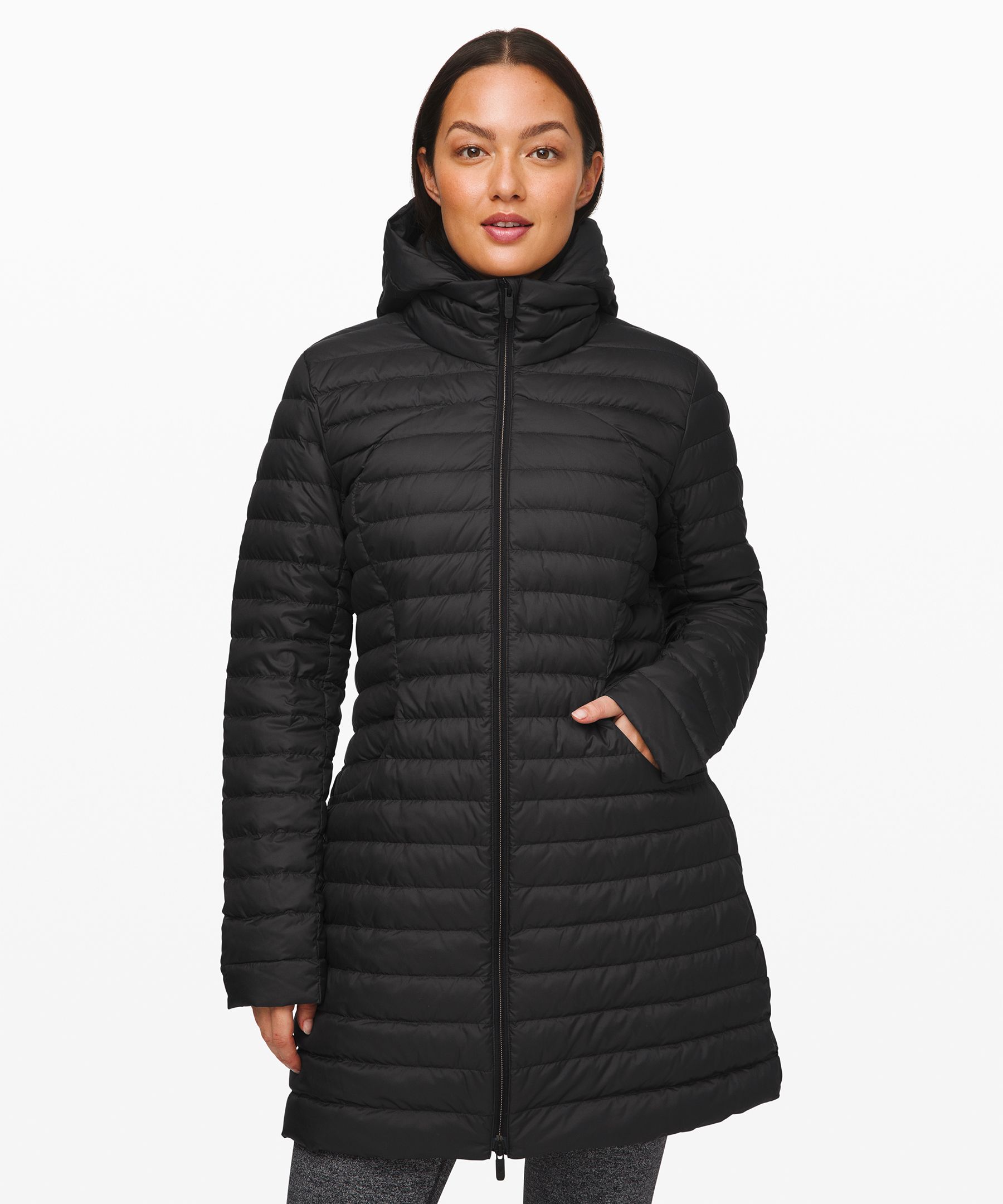 Lululemon Jakke Dame Svarte | 43769-KAWD