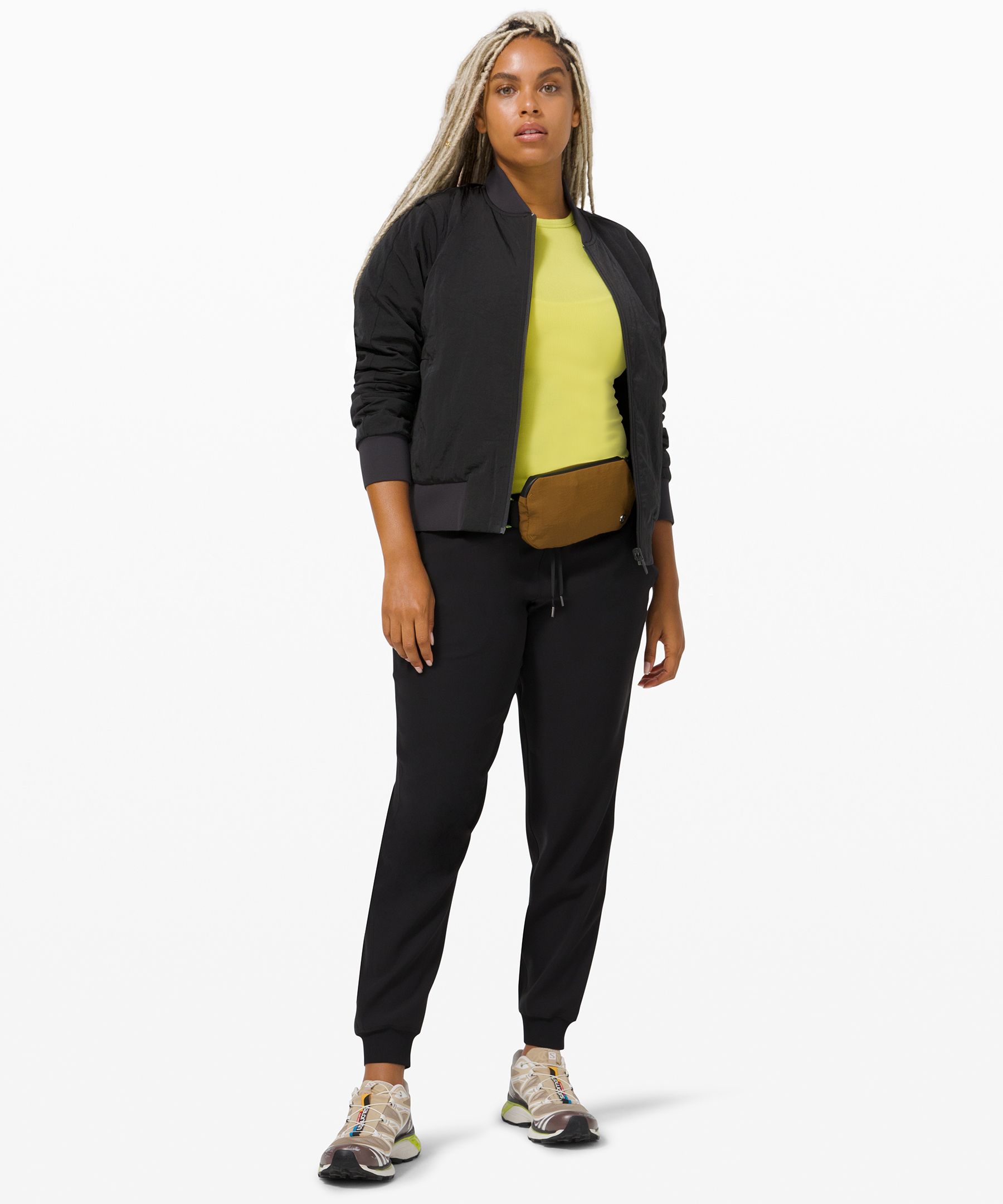 Lululemon Jakke Dame Svarte | 54291-OZVY