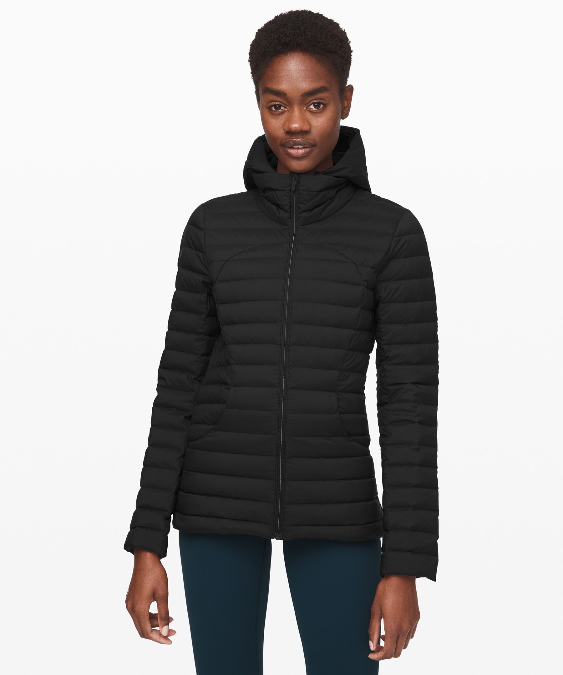 Lululemon Jakke Dame Svarte | 61035-JYZI