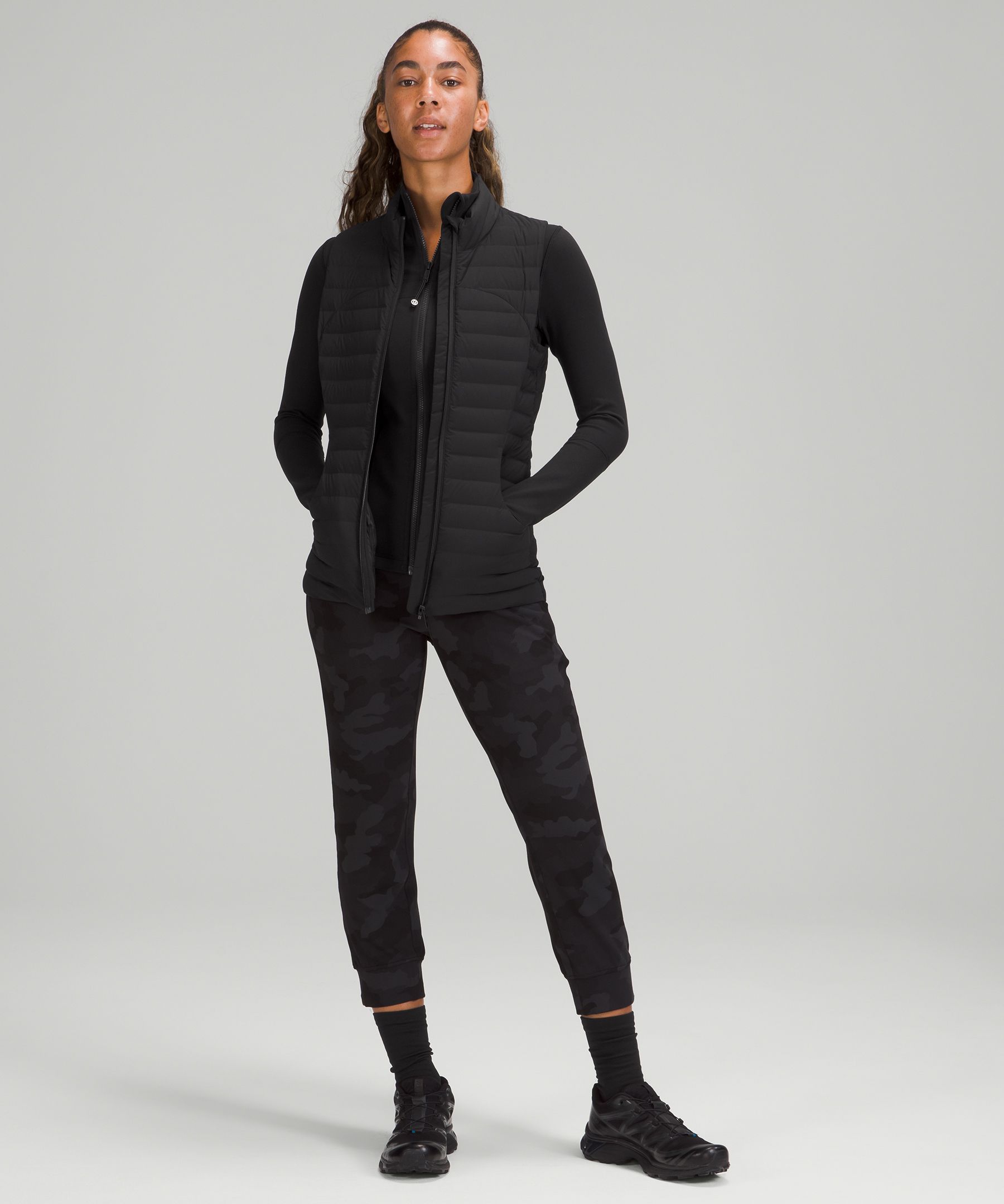 Lululemon Jakke Dame Svarte | 61827-COHI