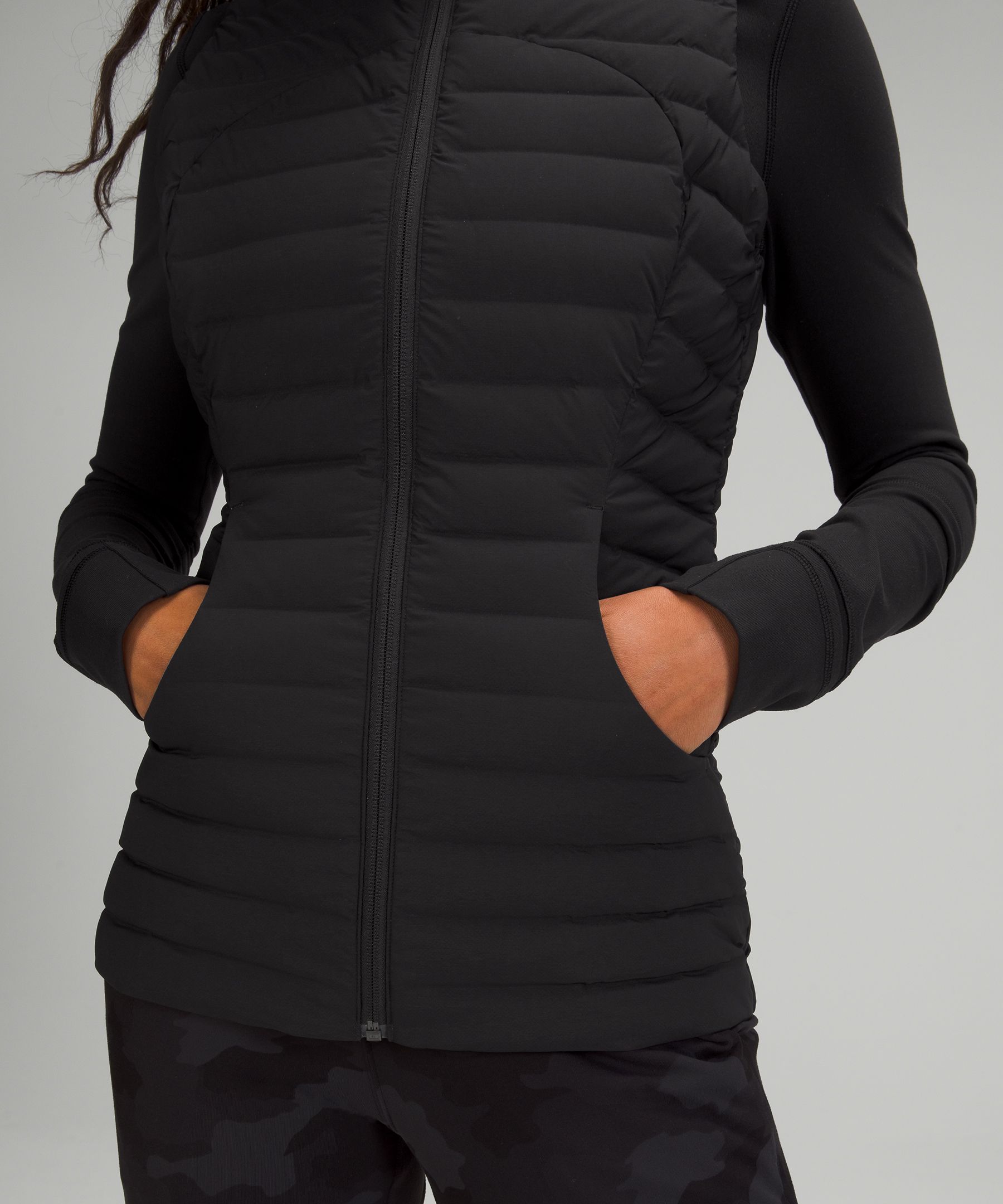 Lululemon Jakke Dame Svarte | 61827-COHI
