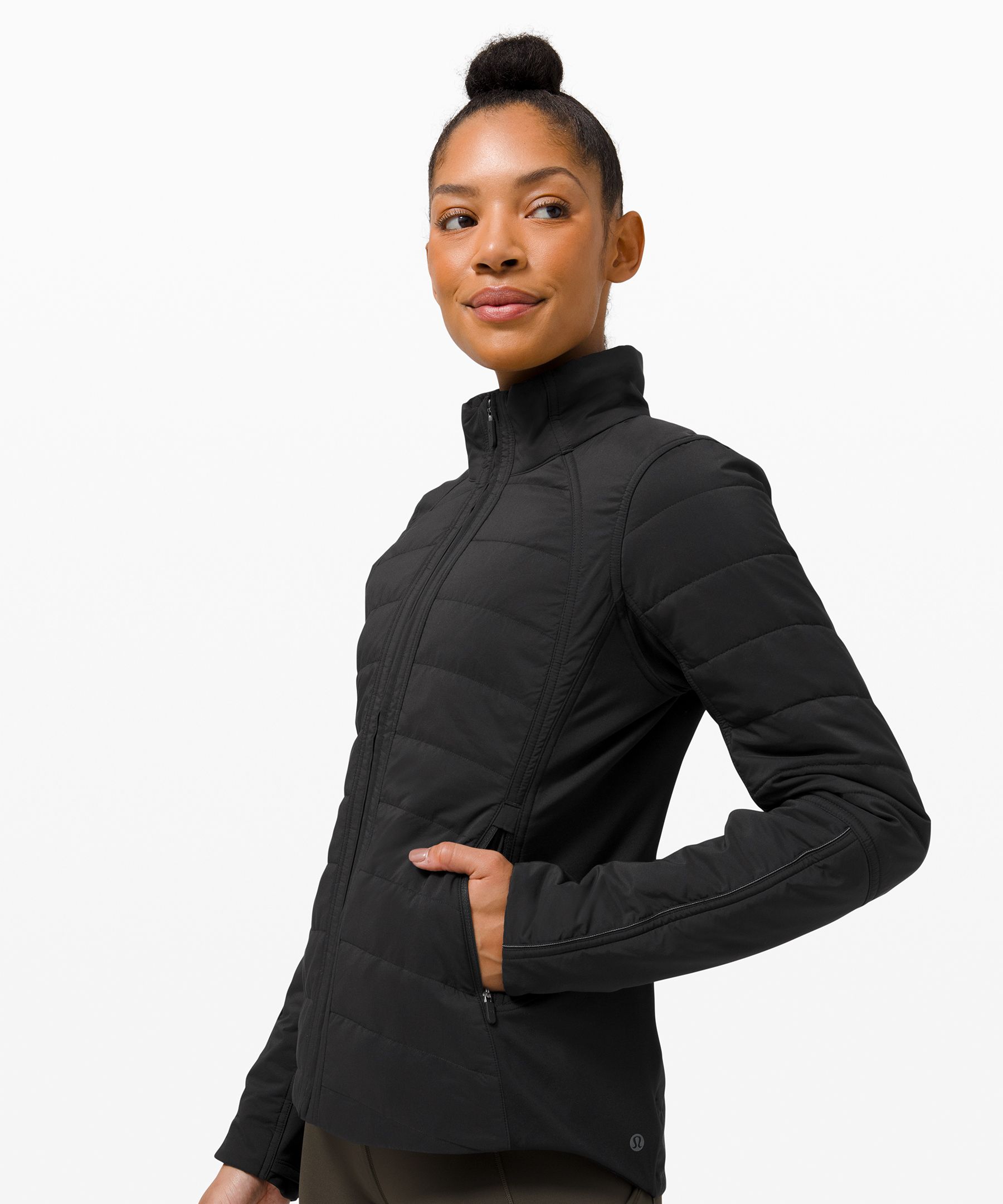 Lululemon Jakke Dame Svarte | 70864-PIUW