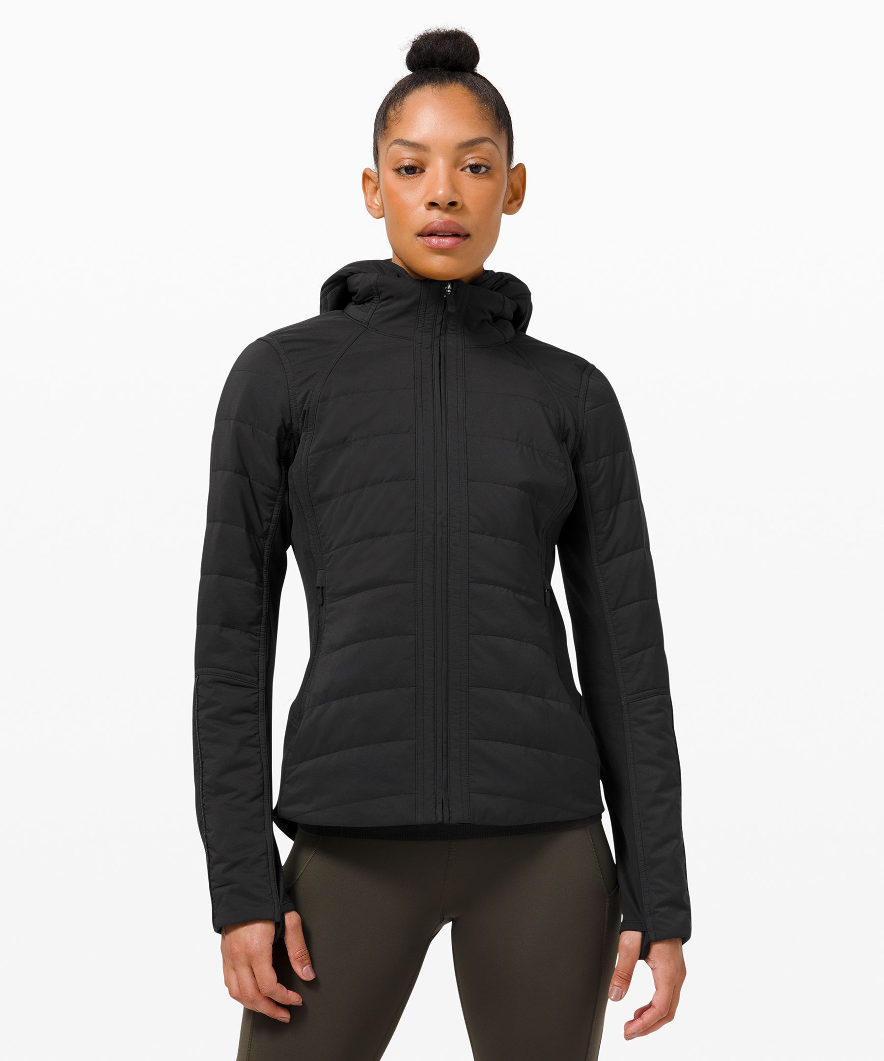 Lululemon Jakke Dame Svarte | 70864-PIUW