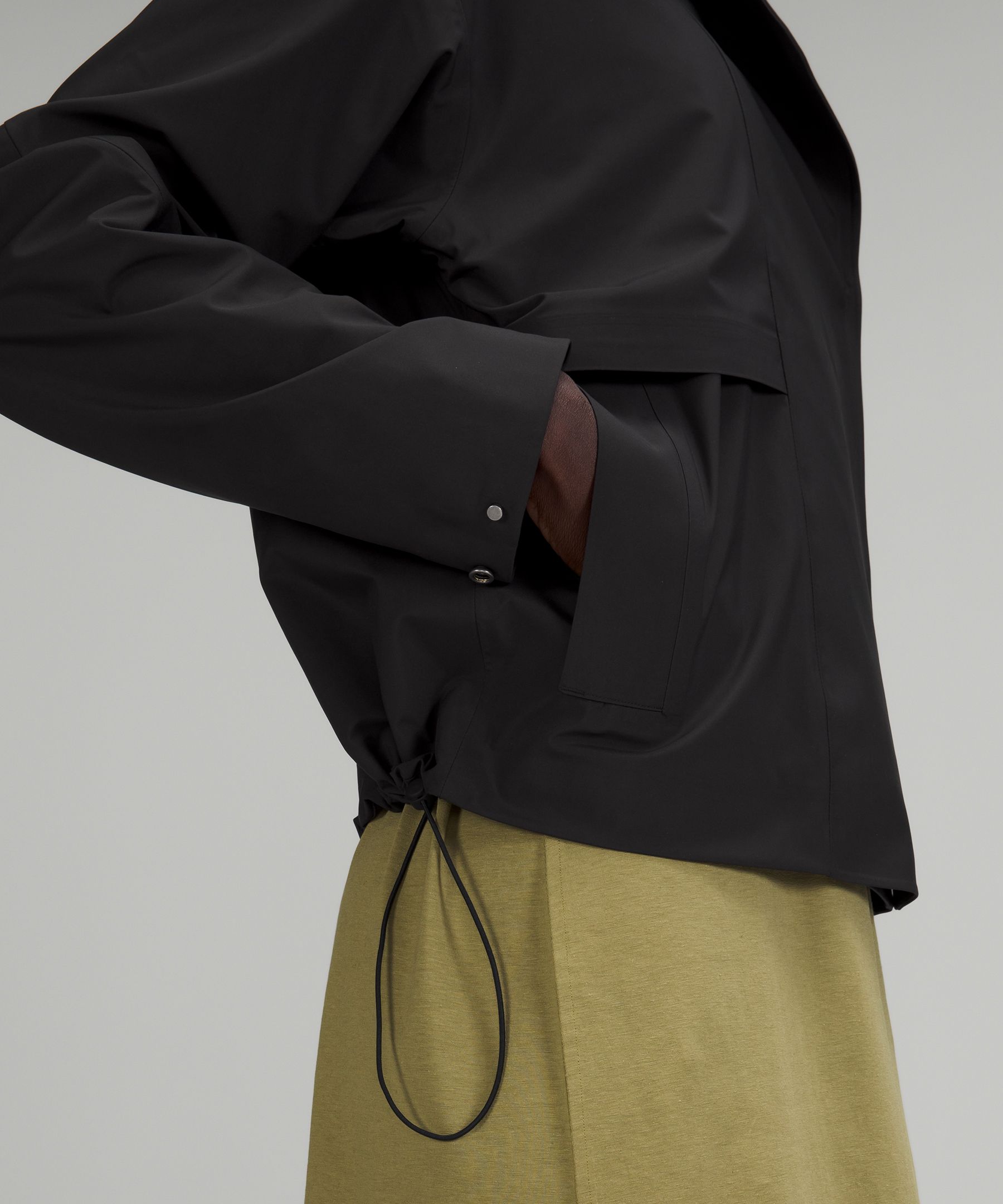 Lululemon Jakke Dame Svarte | 74680-KCMB