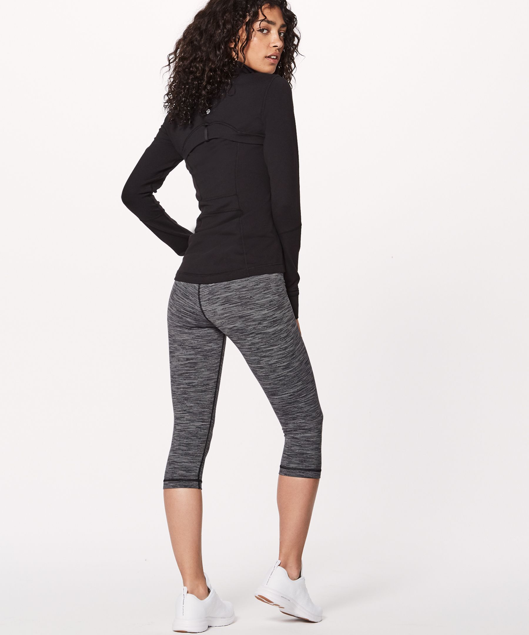 Lululemon Jakke Dame Svarte | 81054-QNOL