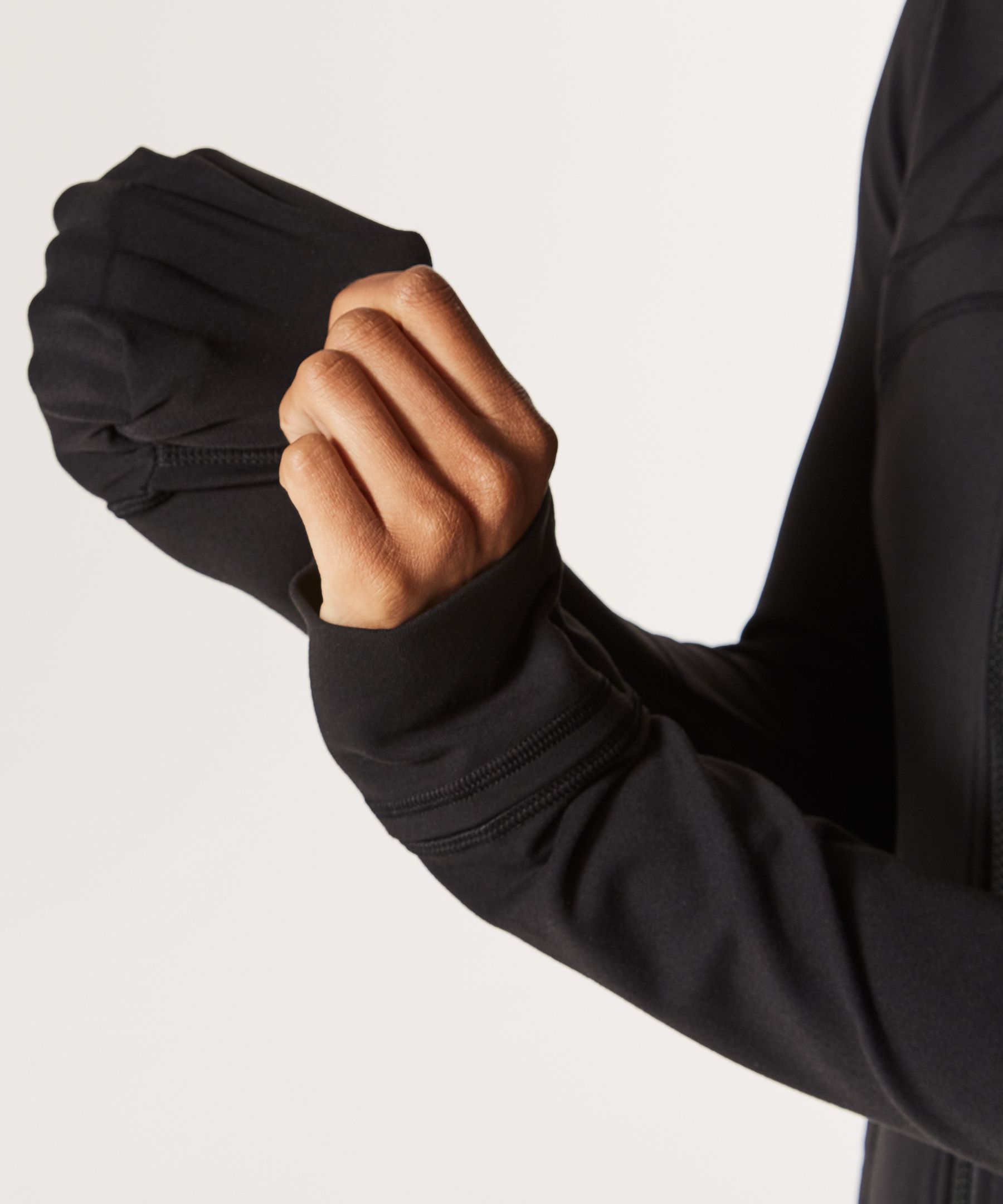 Lululemon Jakke Dame Svarte | 81054-QNOL