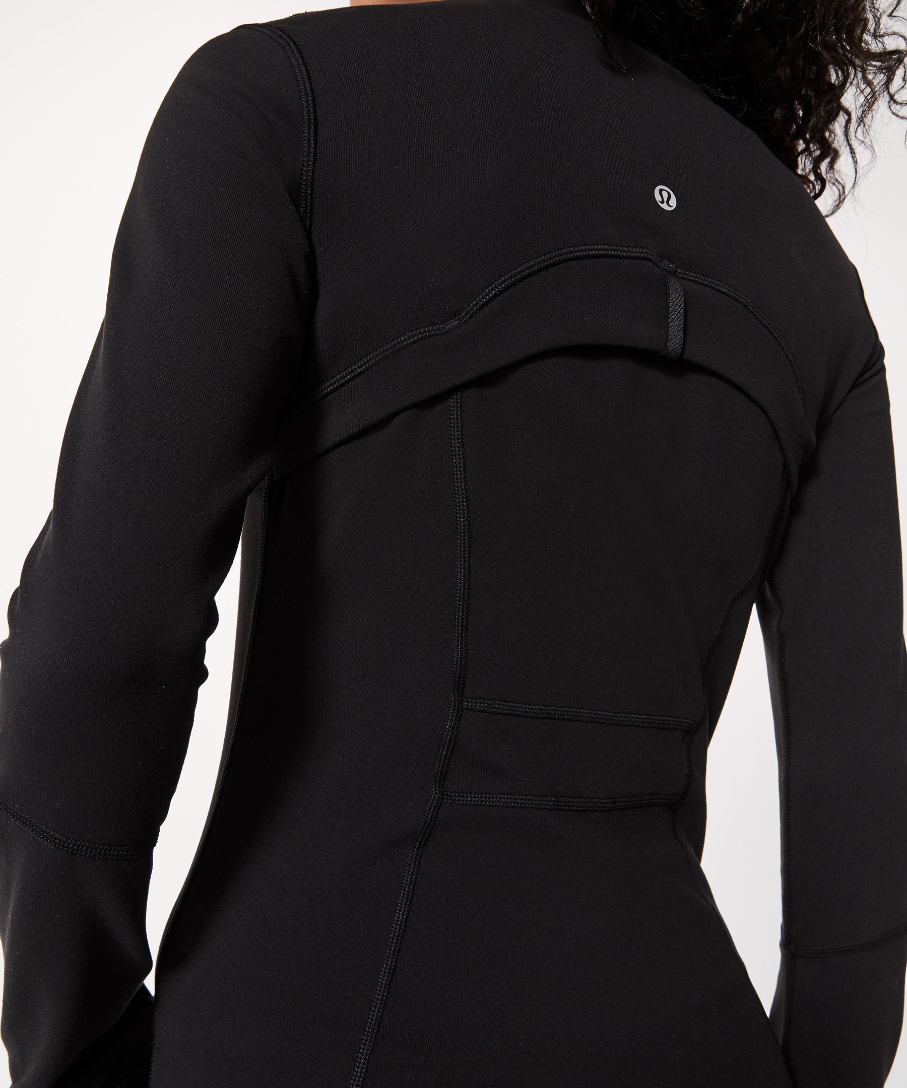 Lululemon Jakke Dame Svarte | 81054-QNOL