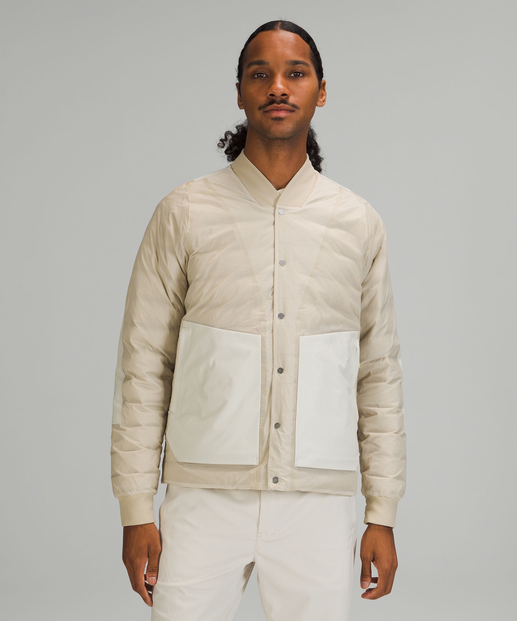 Lululemon Jakke Herre Beige | 36129-OZWX