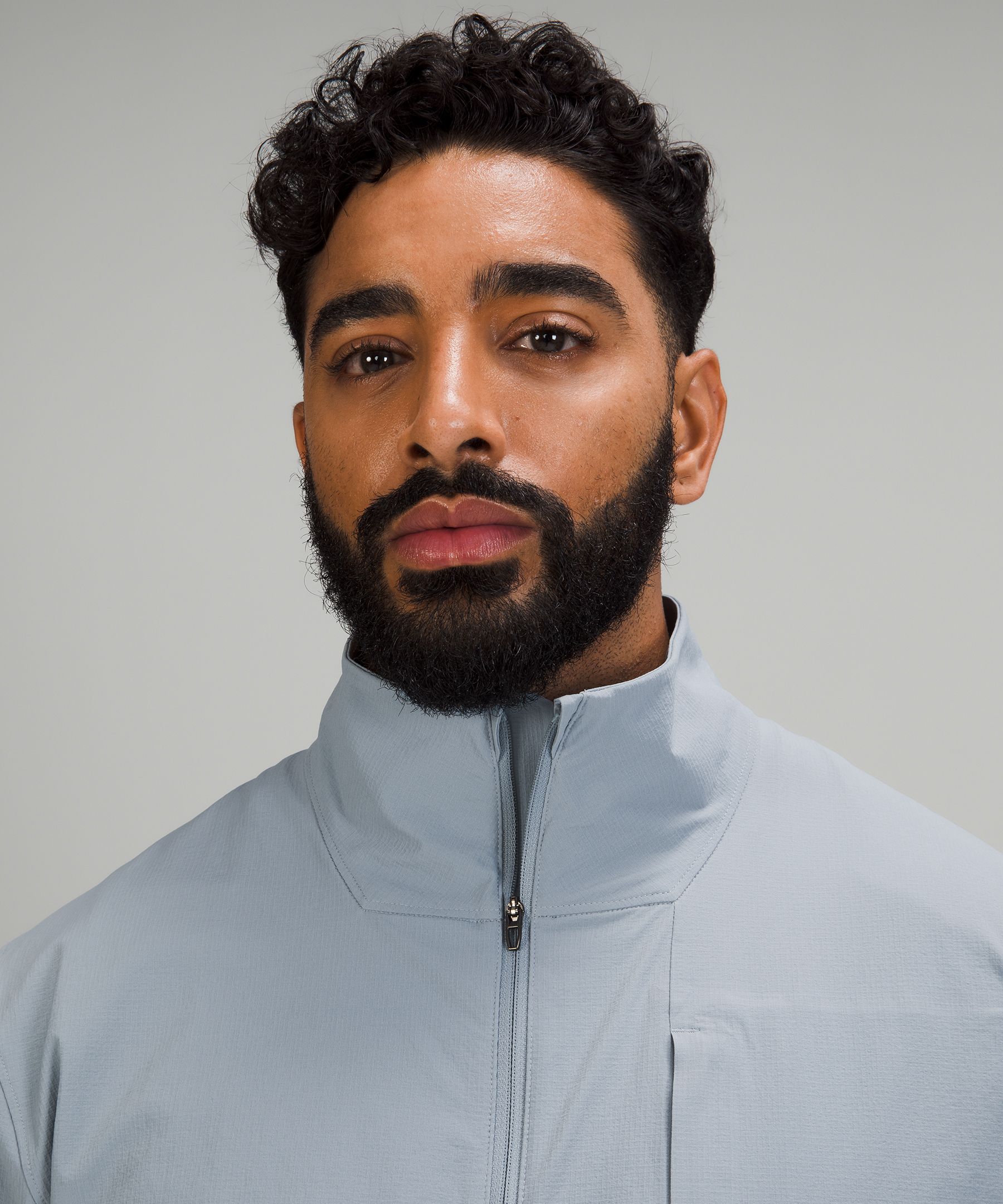 Lululemon Jakke Herre Blå | 43621-NLTS