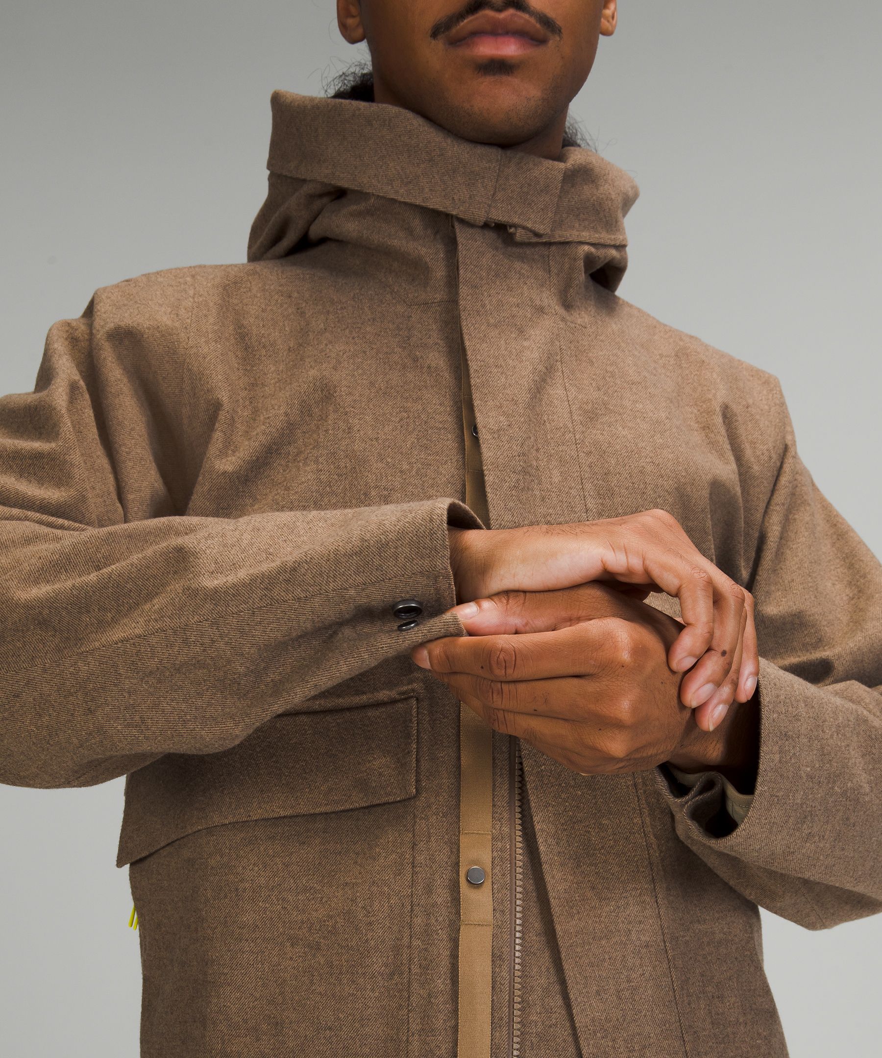 Lululemon Jakke Herre Brune | 78502-WCIB