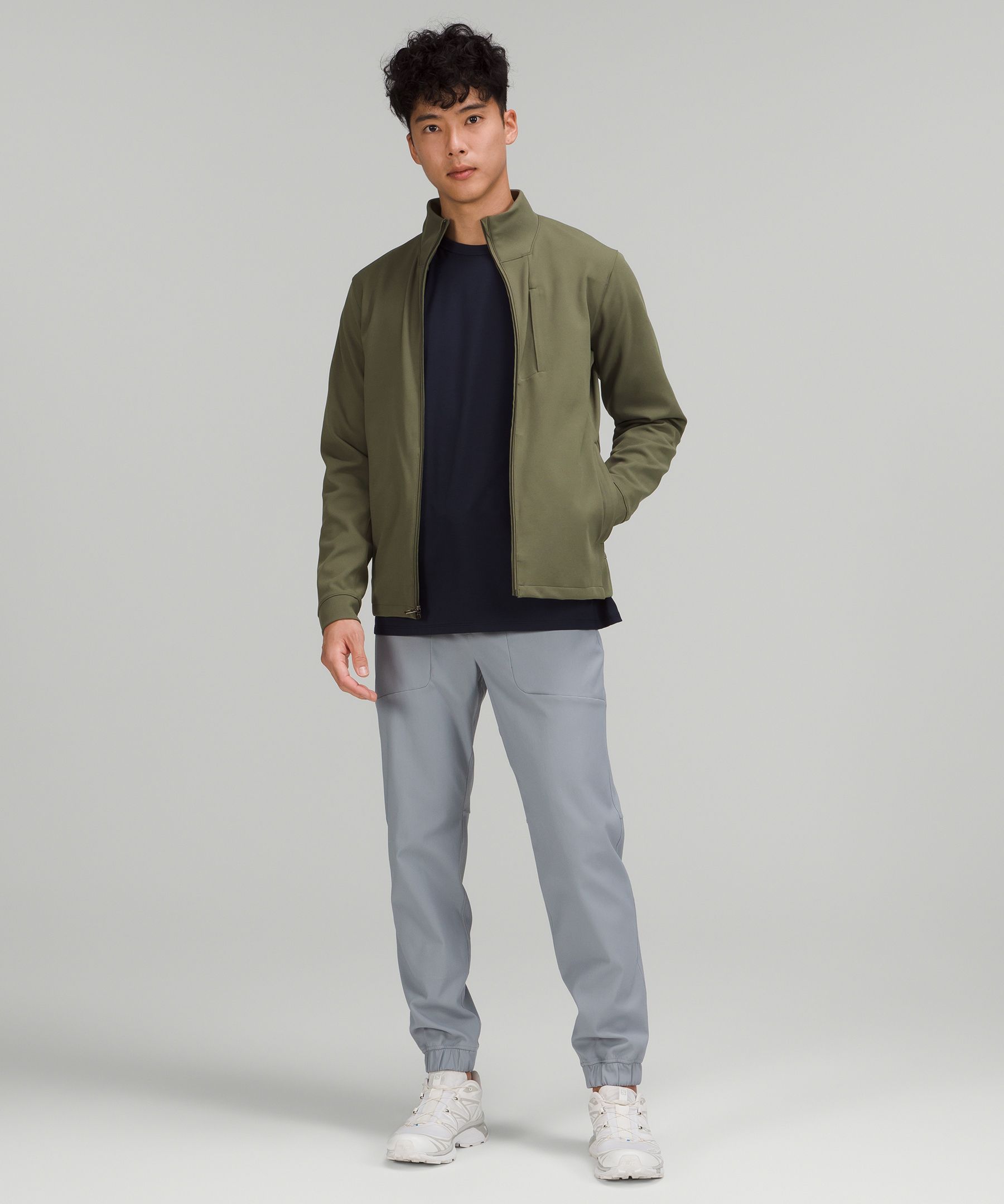 Lululemon Jakke Herre Olivengrønne | 79081-QOFY