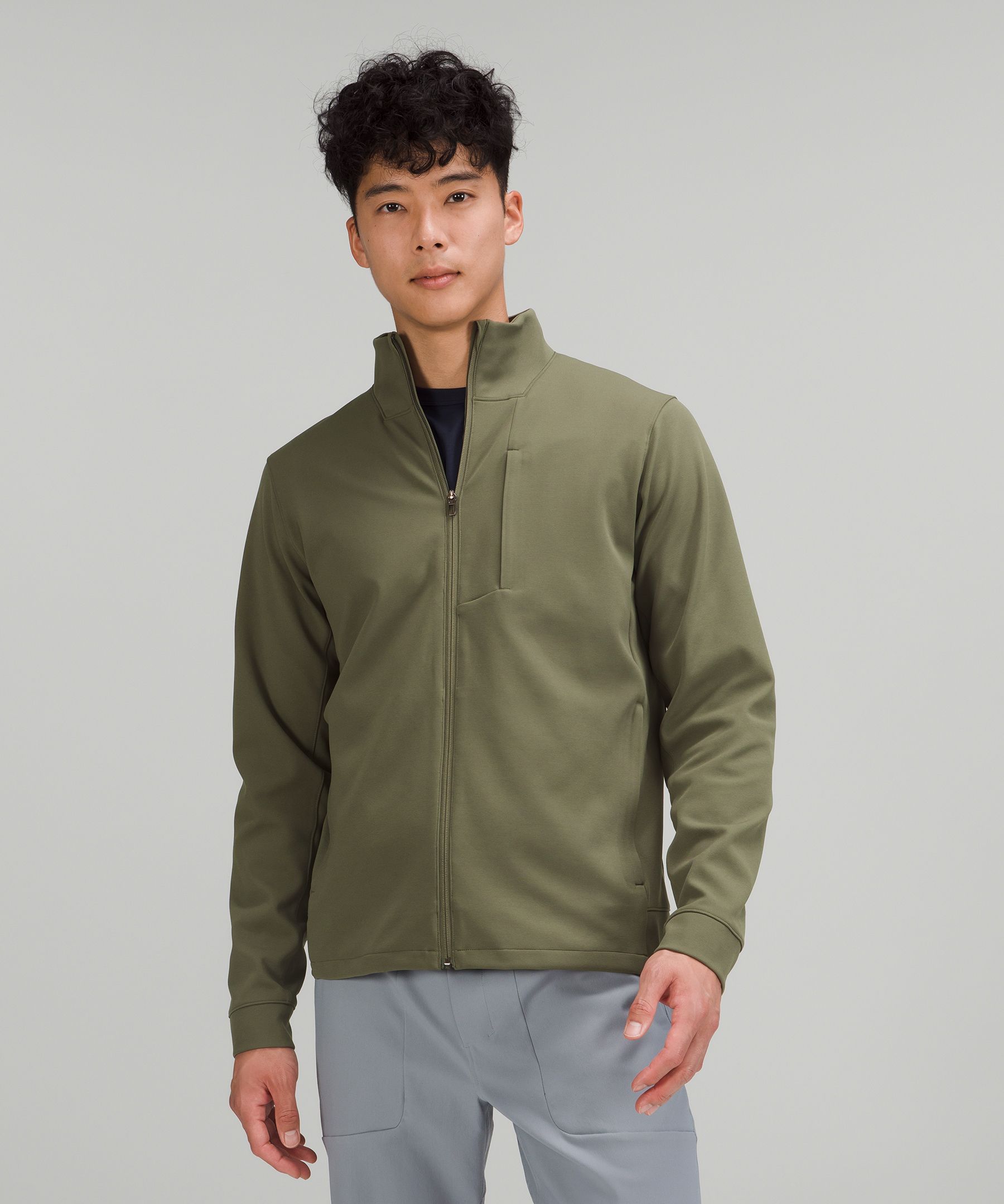 Lululemon Jakke Herre Olivengrønne | 79081-QOFY