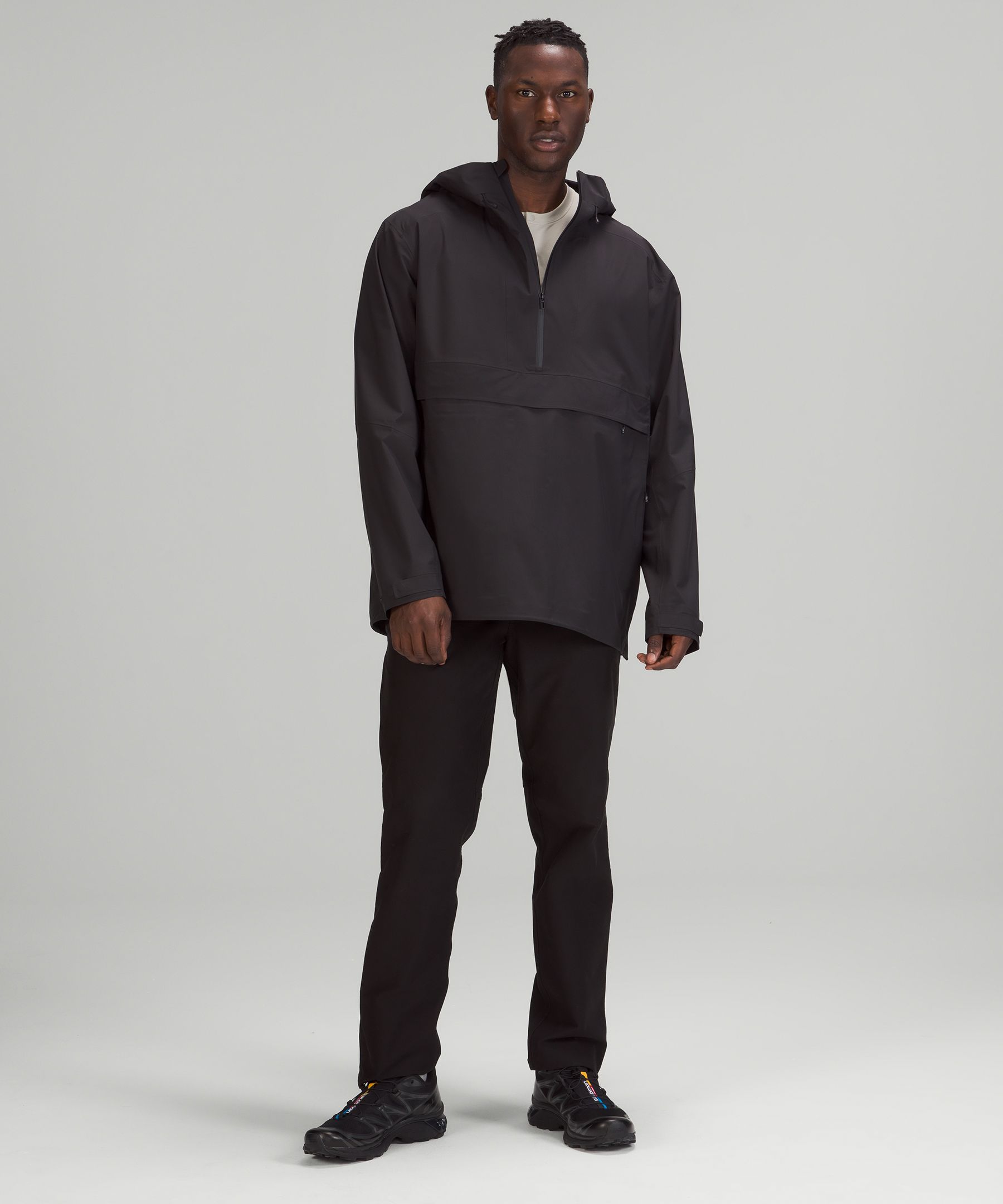 Lululemon Jakke Herre Svarte | 23548-LFNQ