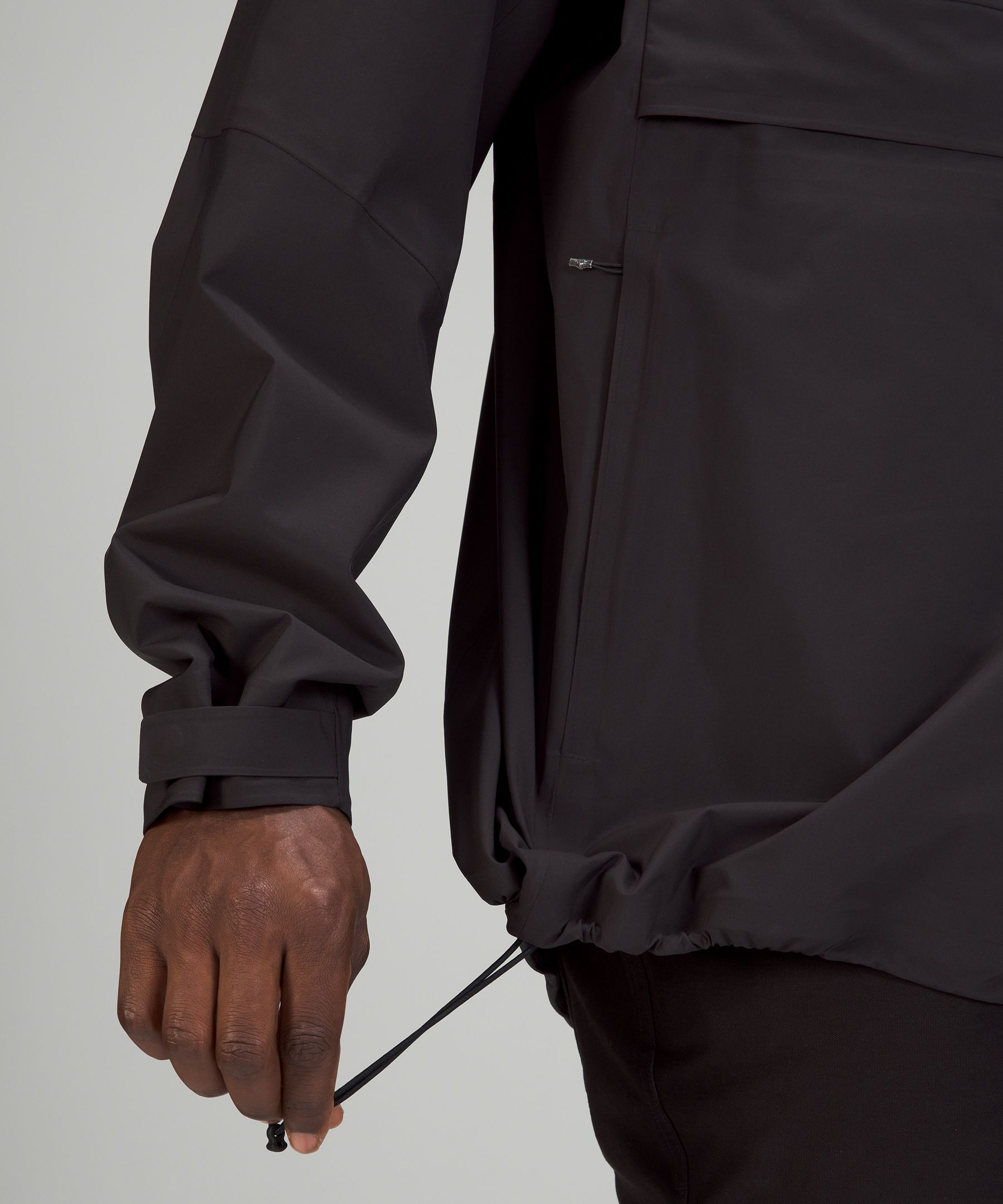 Lululemon Jakke Herre Svarte | 23548-LFNQ