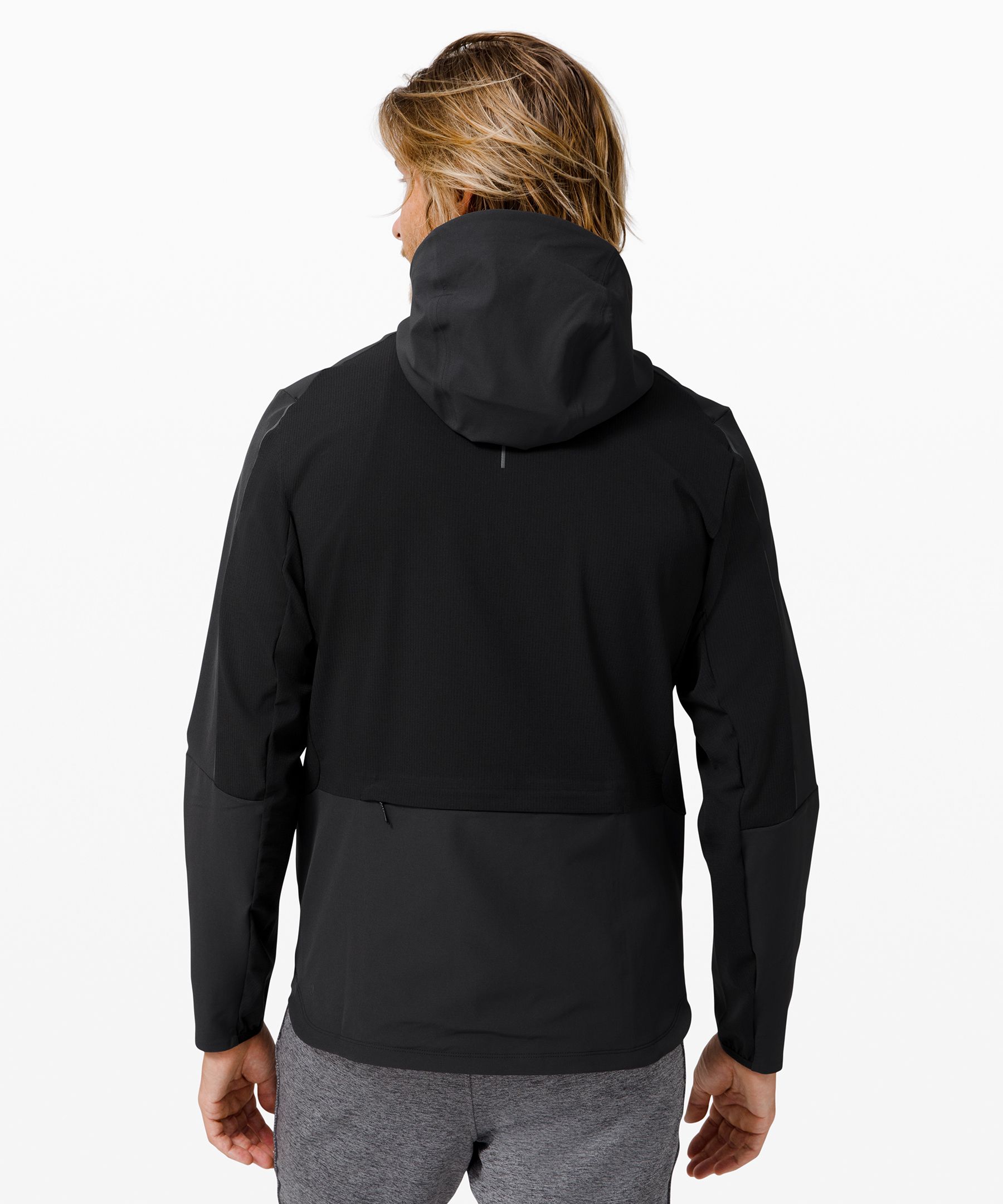 Lululemon Jakke Herre Svarte | 42517-BZDW