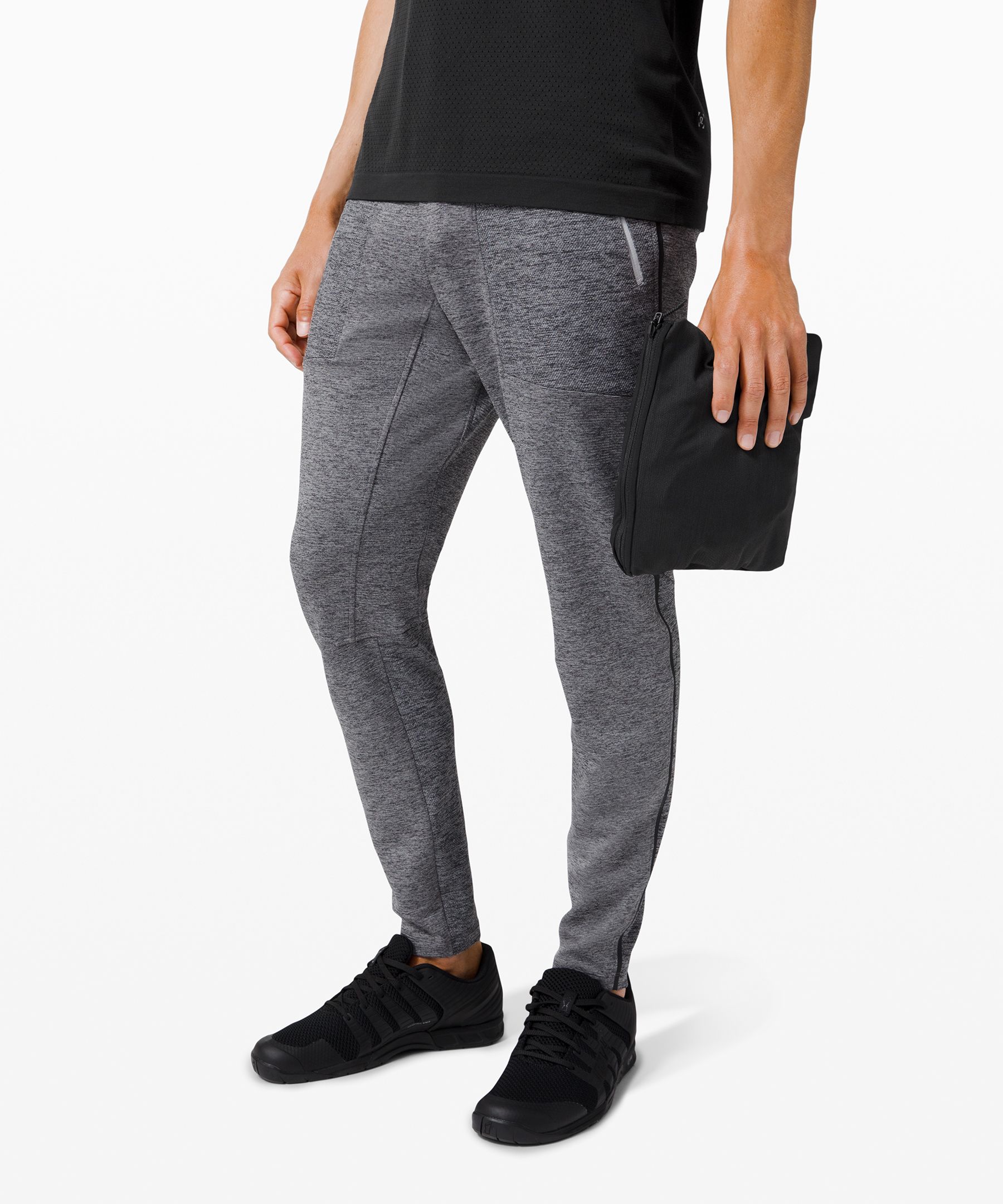 Lululemon Jakke Herre Svarte | 42517-BZDW