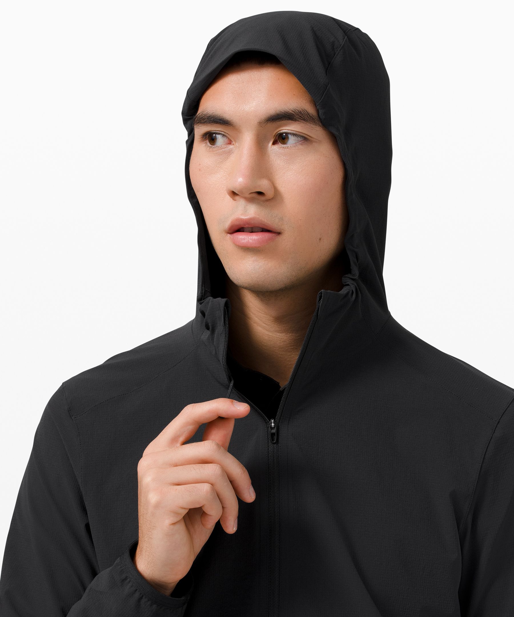 Lululemon Jakke Herre Svarte | 47631-FPGZ