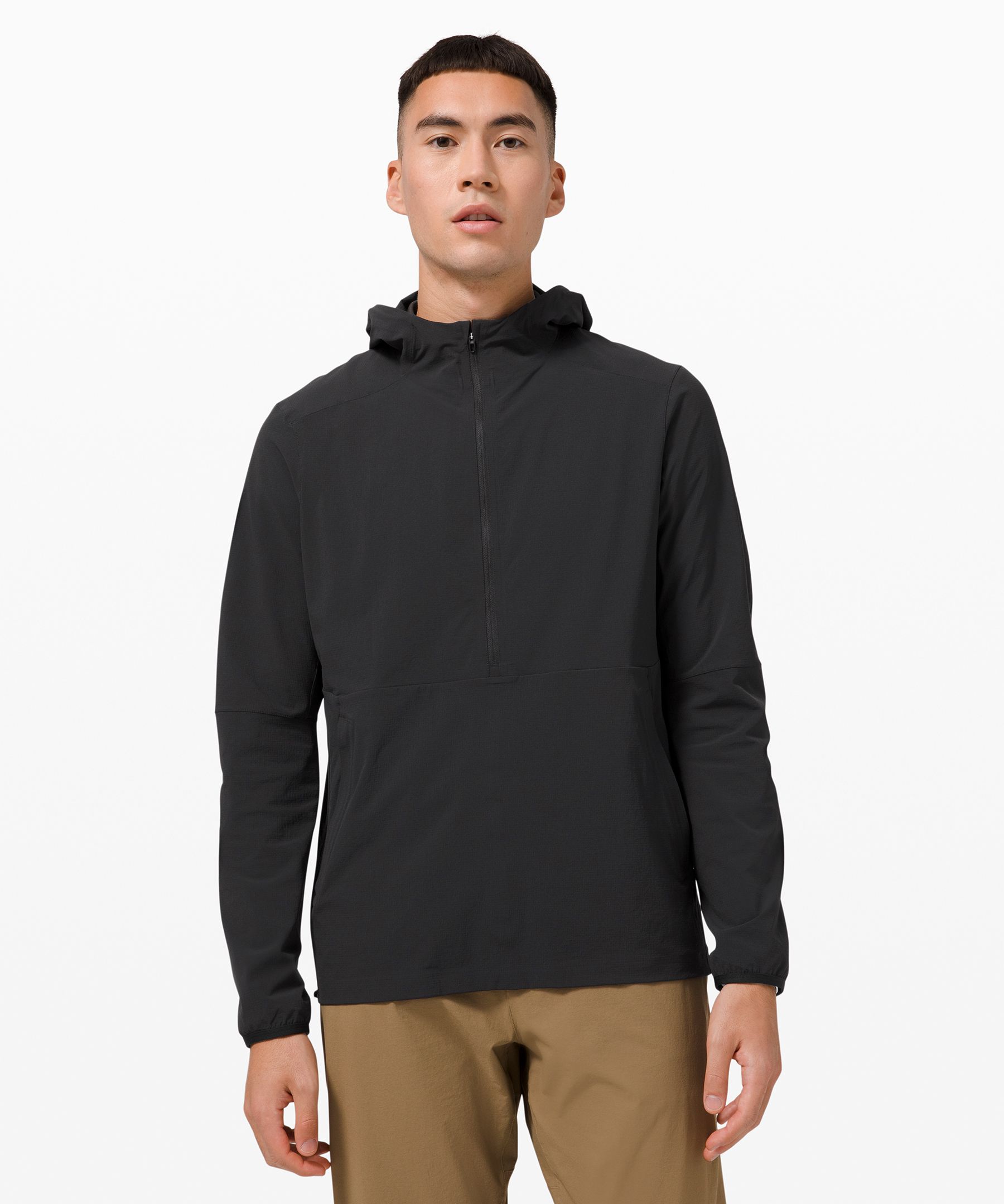 Lululemon Jakke Herre Svarte | 47631-FPGZ