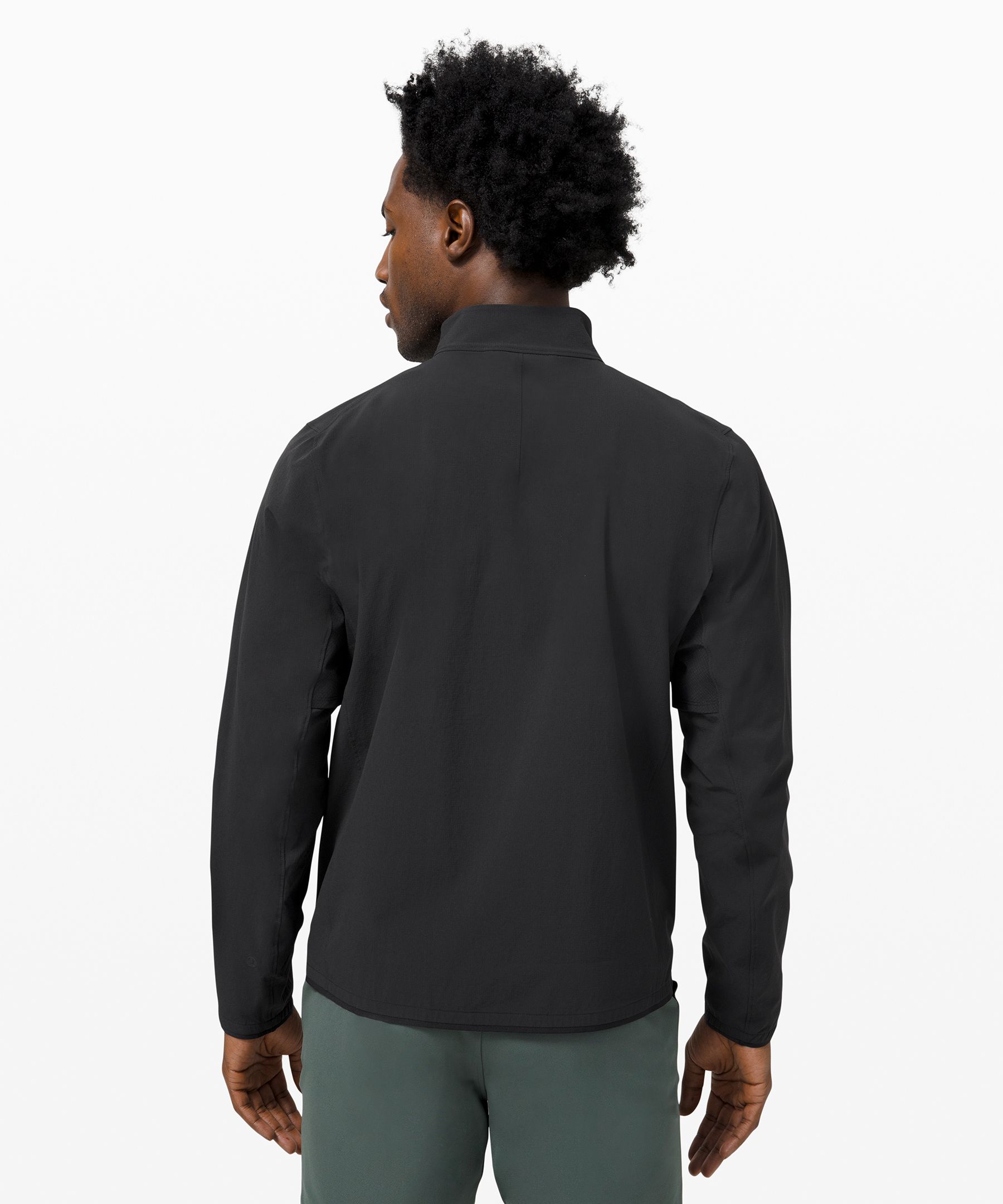 Lululemon Jakke Herre Svarte | 78325-OYUD