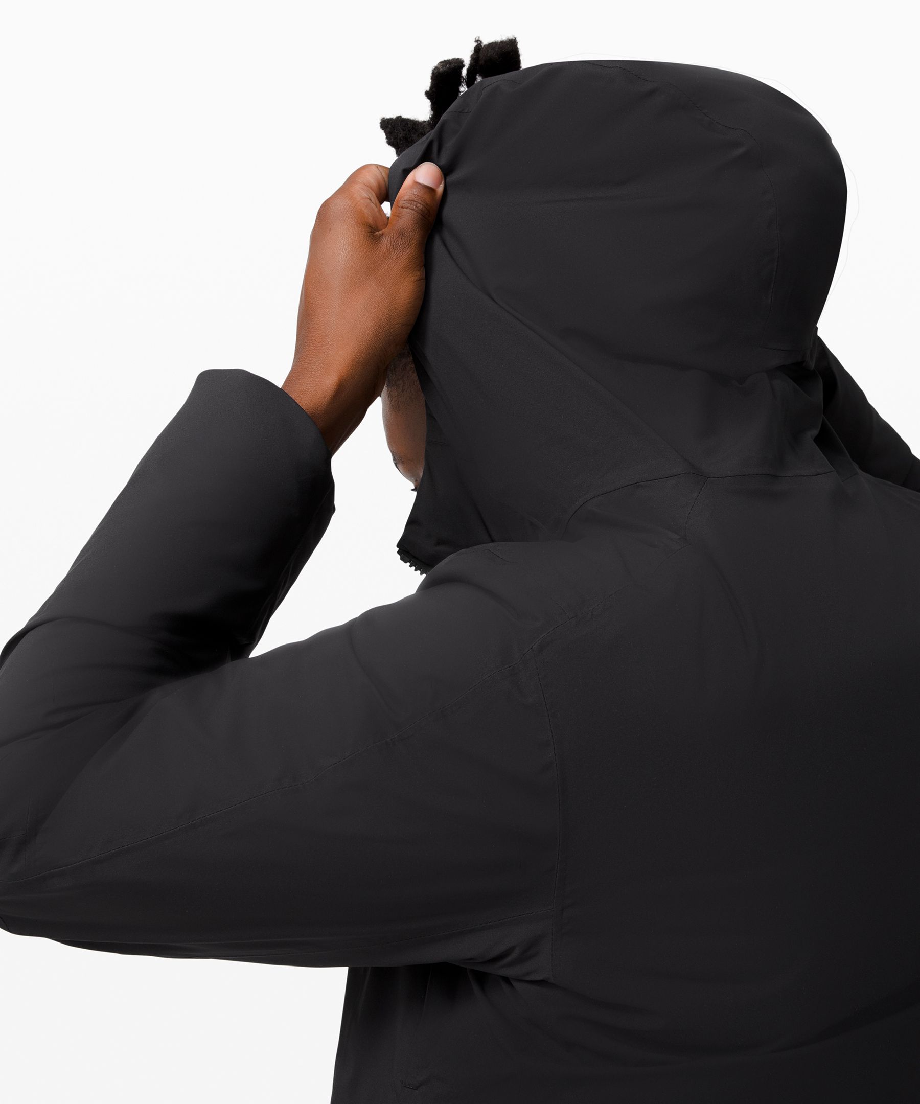 Lululemon Jakke Herre Svarte | 93172-LIQP