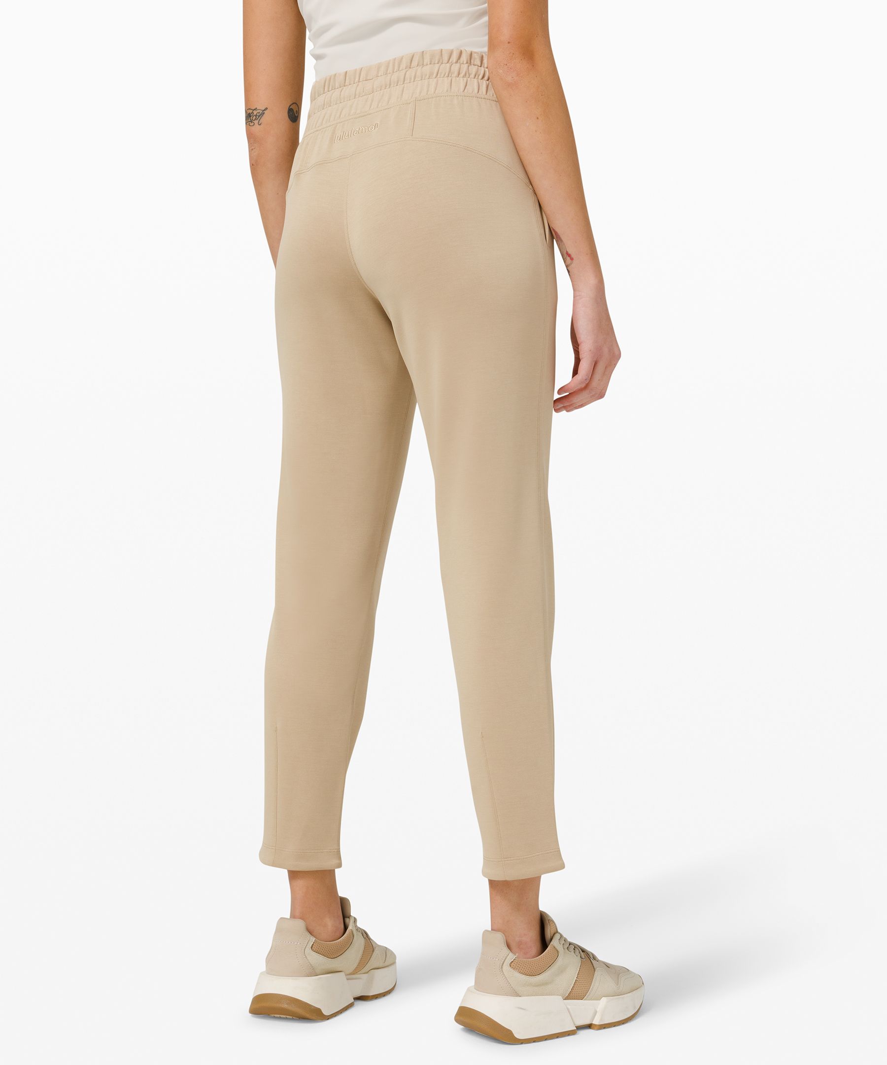Lululemon Joggebukser Dame Beige | 18603-HRJU