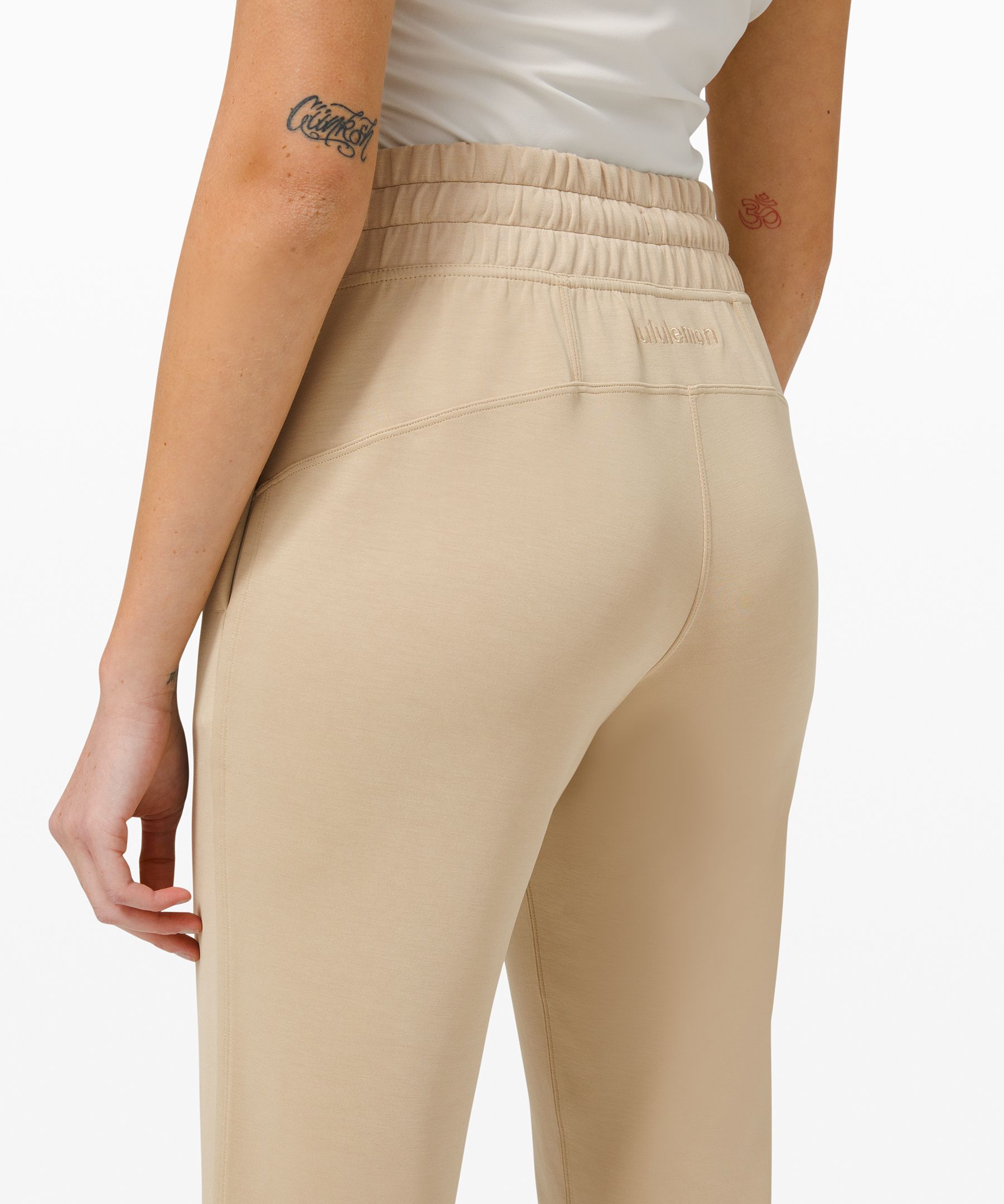 Lululemon Joggebukser Dame Beige | 18603-HRJU