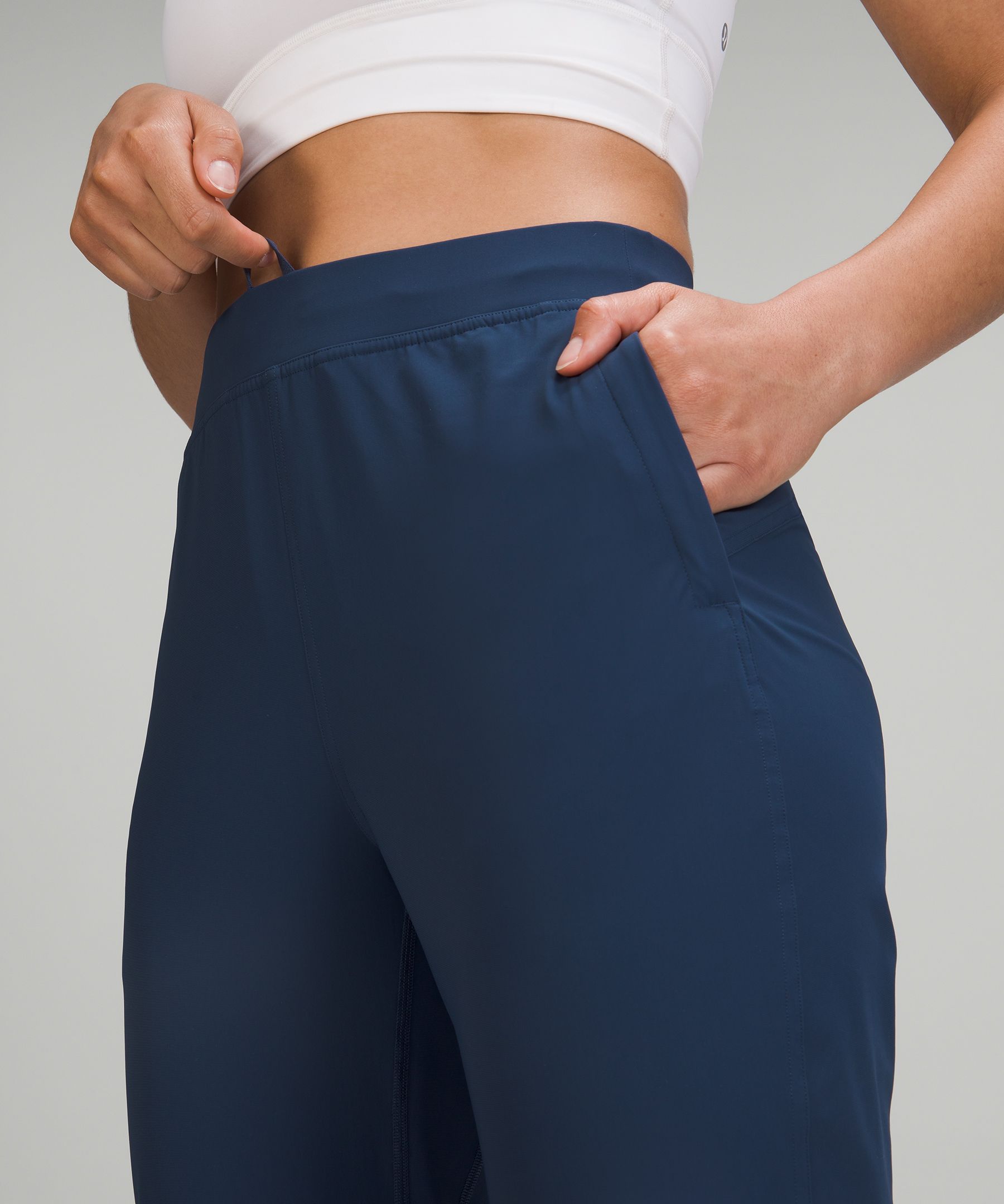 Lululemon Joggebukser Dame Blå | 45769-NEIK