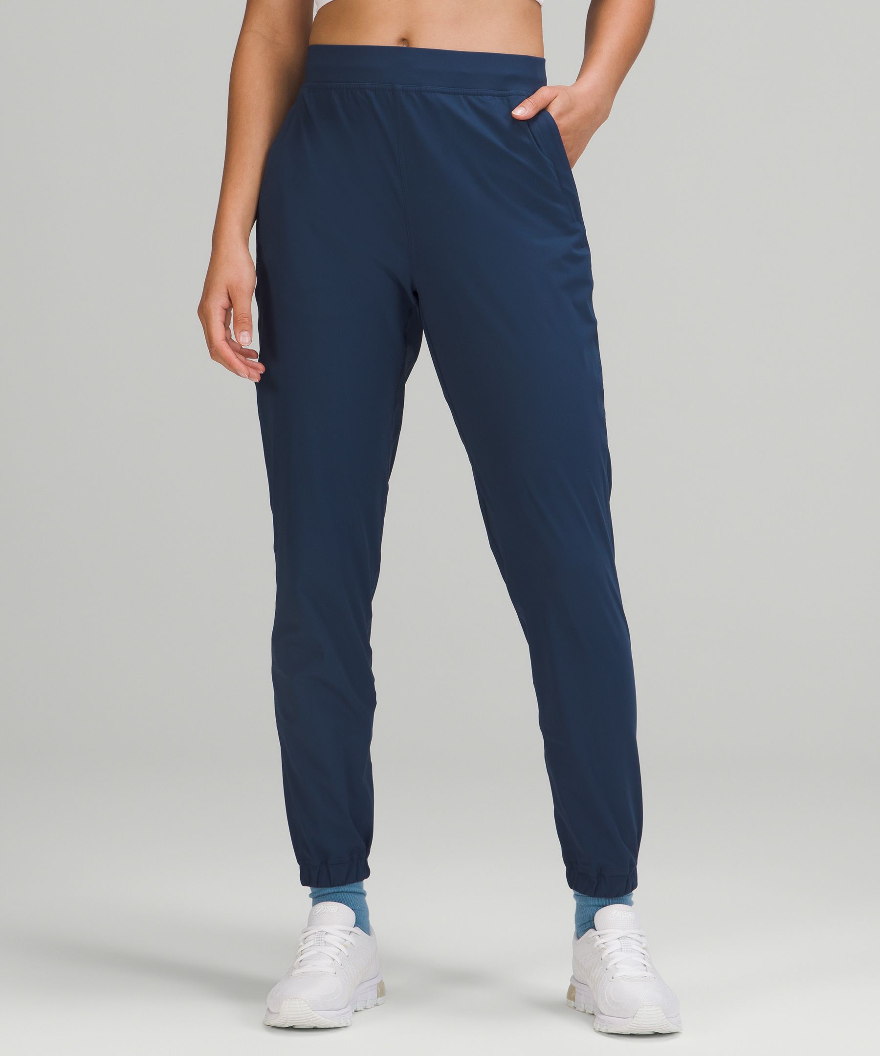 Lululemon Joggebukser Dame Blå | 45769-NEIK