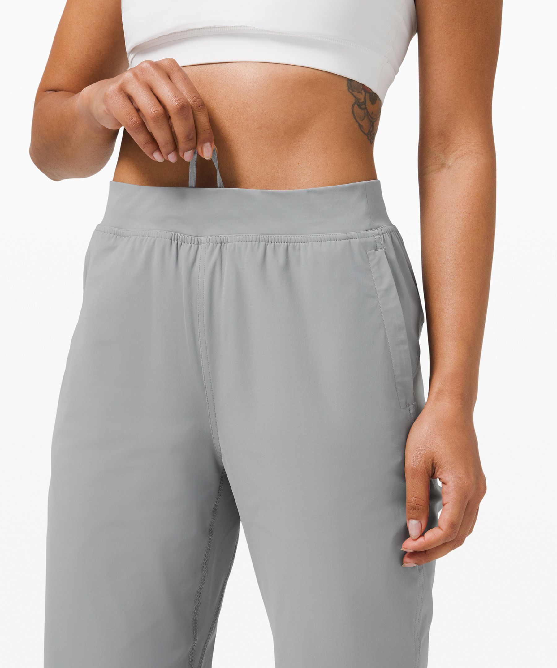 Lululemon Joggebukser Dame Grå | 05789-OFZM