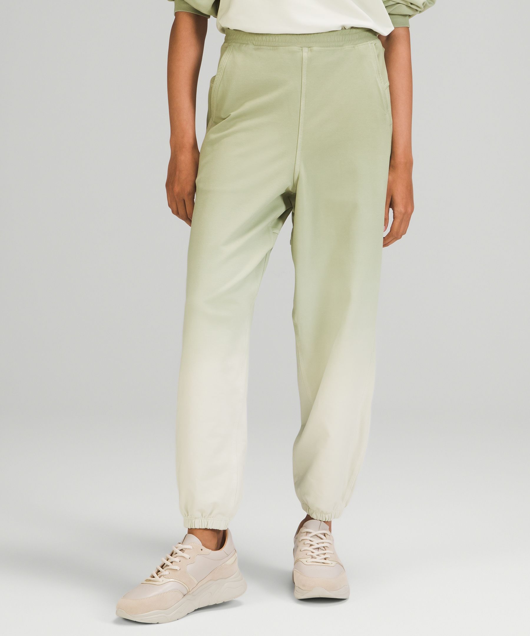 Lululemon Joggebukser Dame Grønn Lyseblå | 25310-JEAB