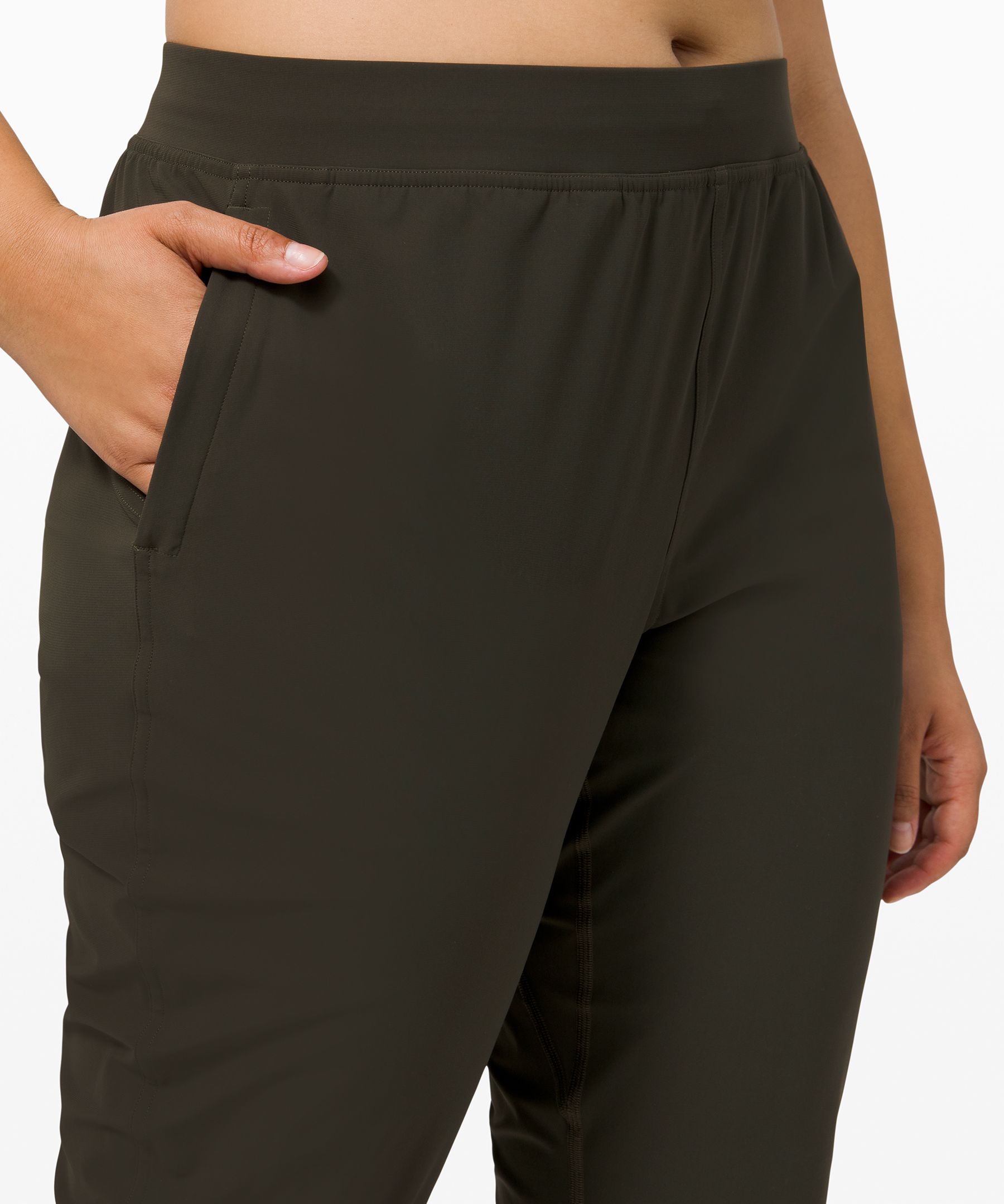 Lululemon Joggebukser Dame Mørke Olivengrønne | 20479-YWFD