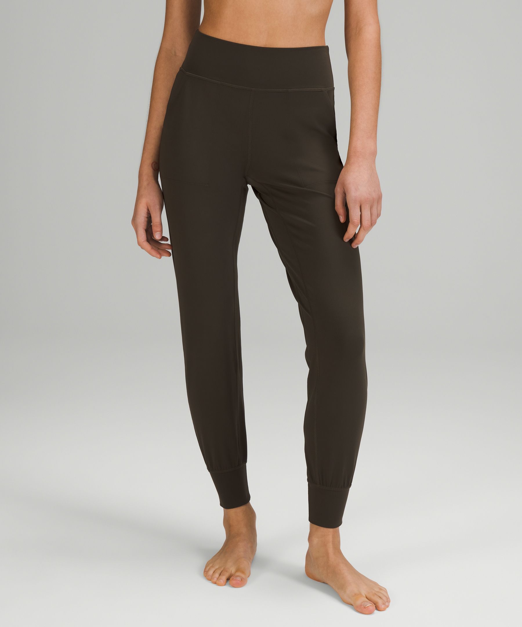 Lululemon Joggebukser Dame Mørke Olivengrønne | 30728-DPST