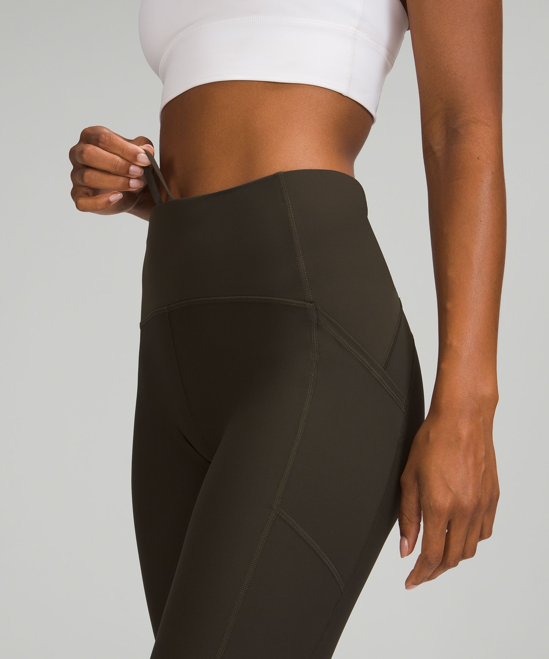 Lululemon Joggebukser Dame Mørke Olivengrønne | 61328-NHSR