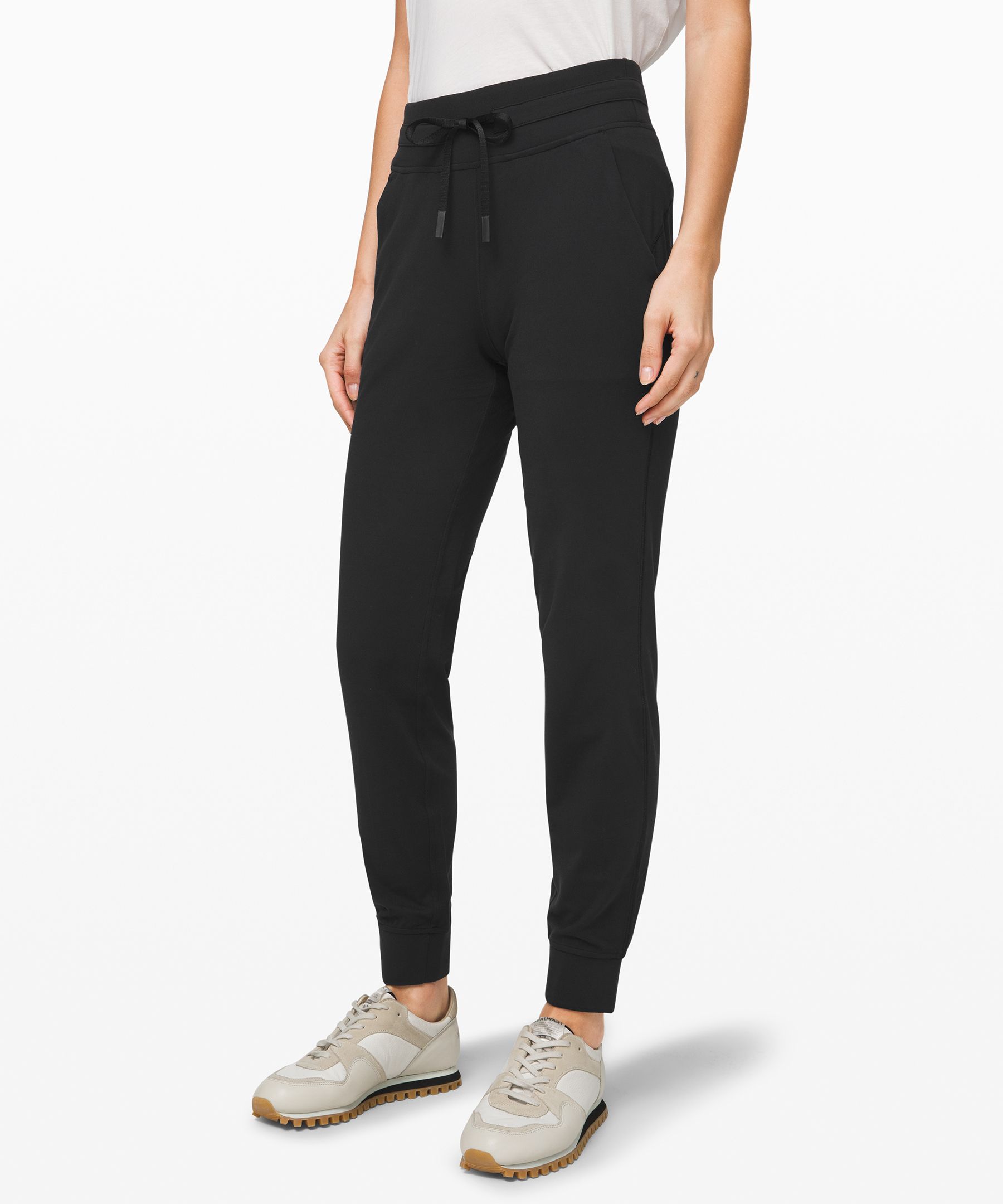 Lululemon Joggebukser Dame Svarte | 16954-SMAC