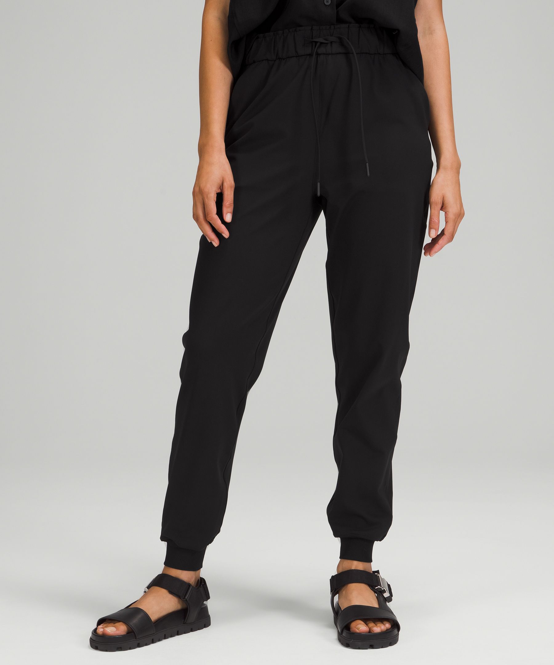 Lululemon Joggebukser Dame Svarte | 25601-JMPT