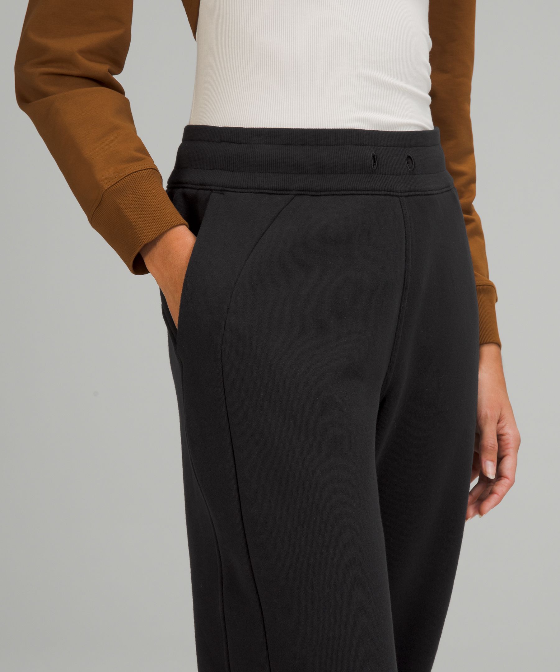 Lululemon Joggebukser Dame Svarte | 41390-YTCR