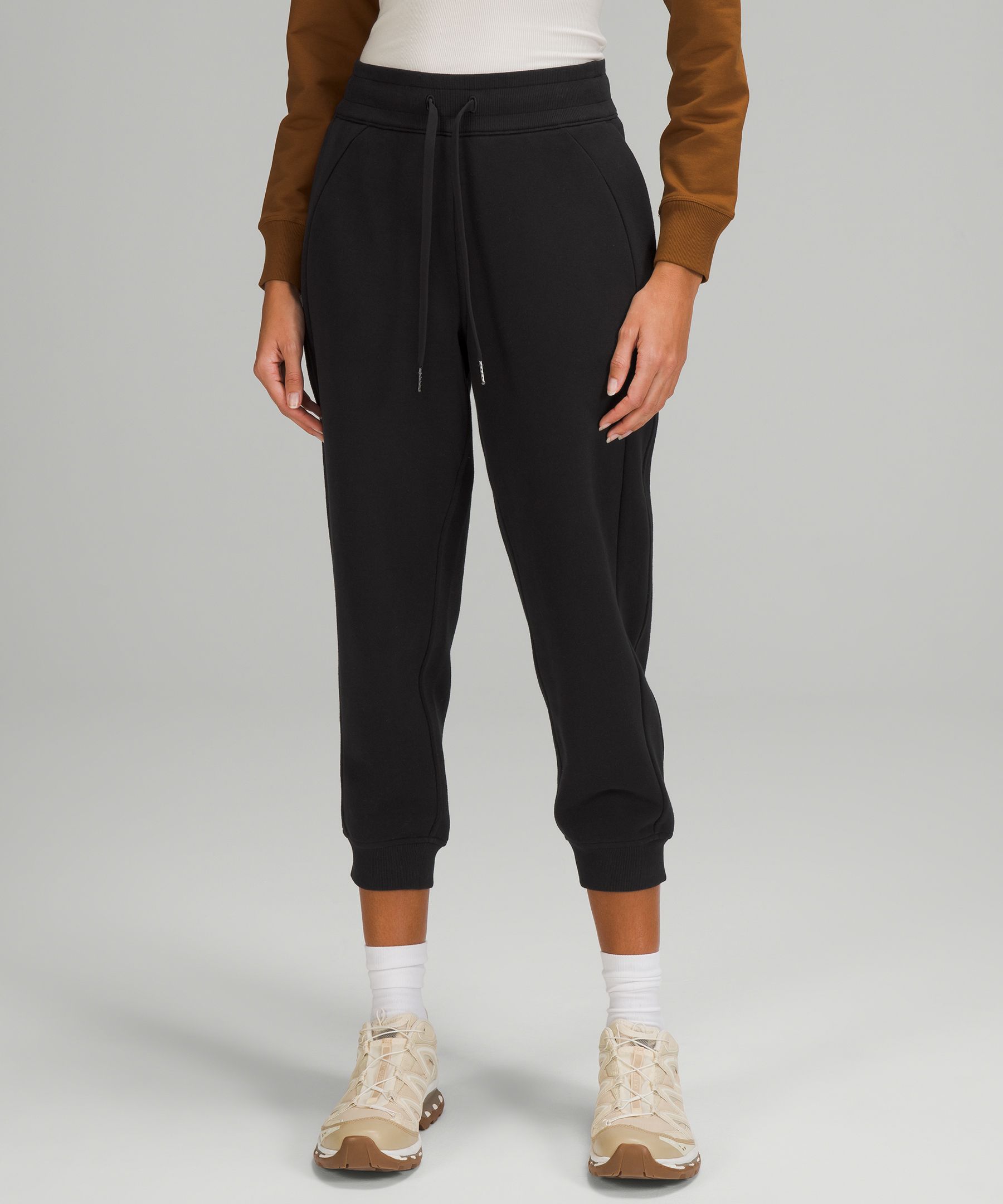 Lululemon Joggebukser Dame Svarte | 41390-YTCR