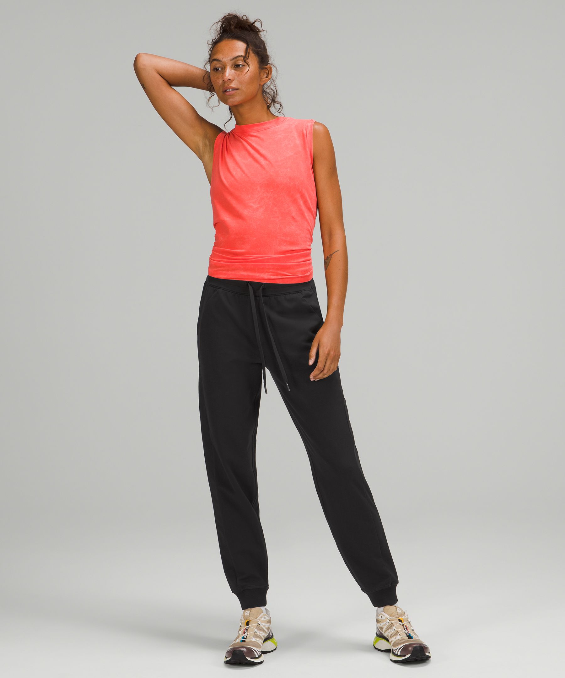 Lululemon Joggebukser Dame Svarte | 46031-PIYM