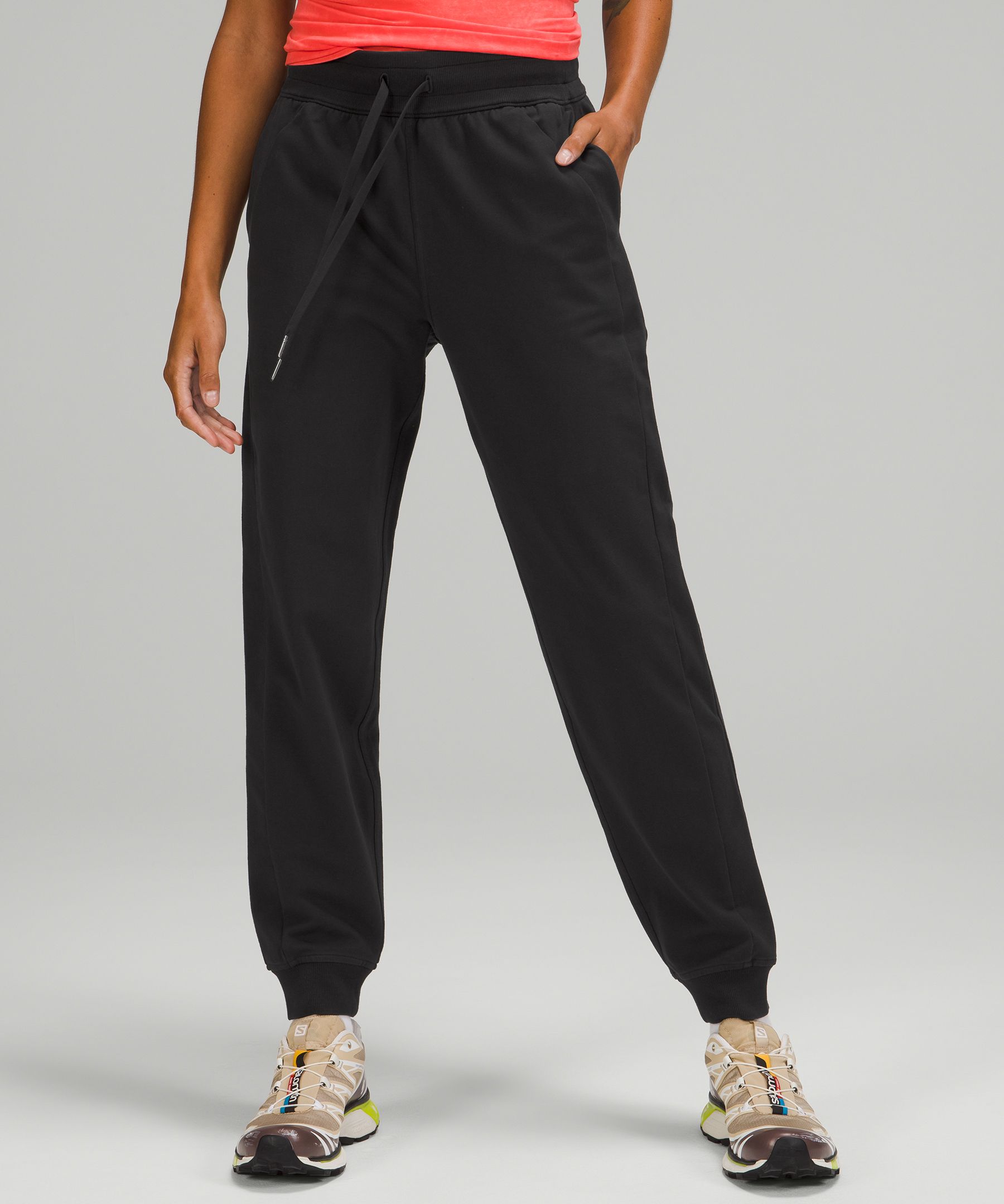 Lululemon Joggebukser Dame Svarte | 46031-PIYM