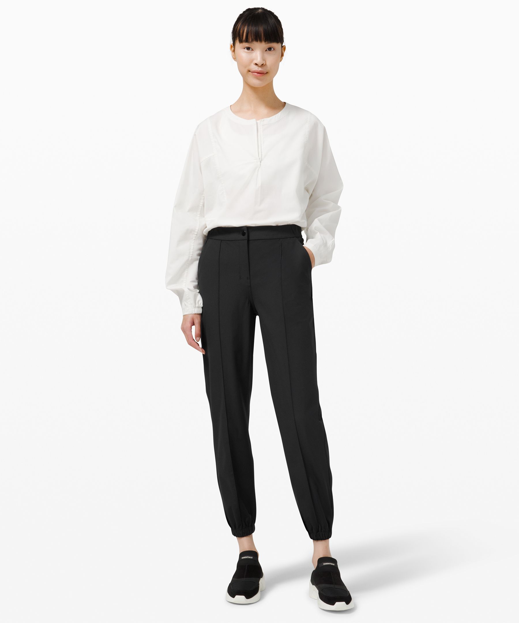 Lululemon Joggebukser Dame Svarte | 47139-OUJK