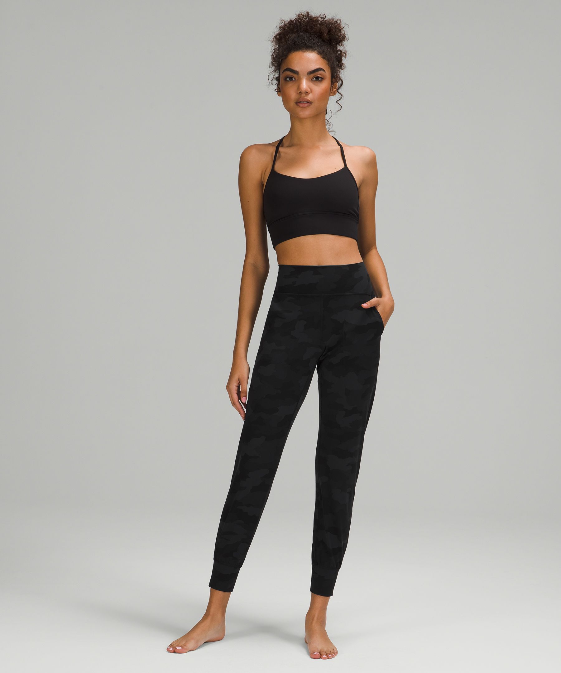 Lululemon Joggebukser Dame Svarte | 49563-CJKI