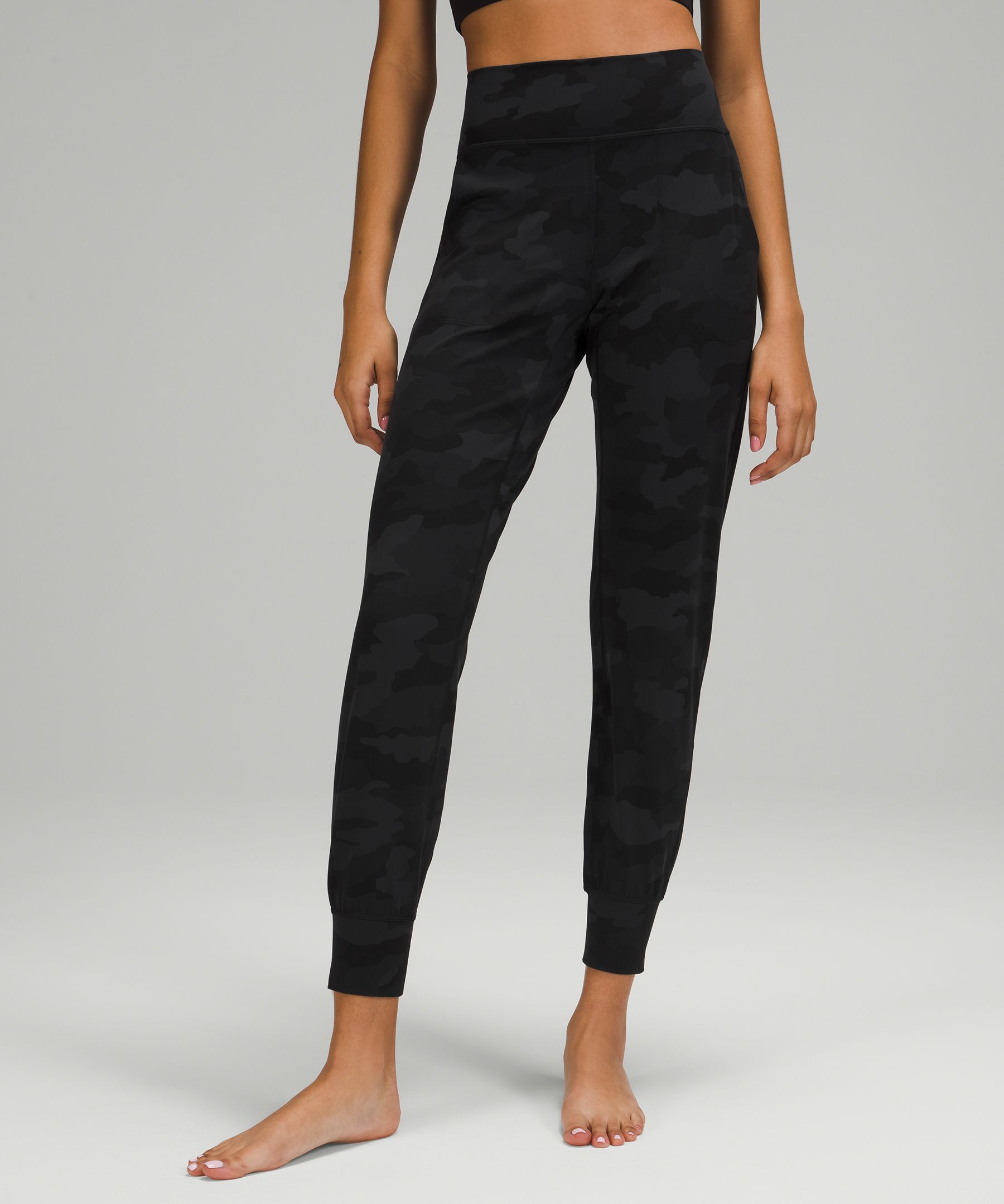 Lululemon Joggebukser Dame Svarte | 49563-CJKI