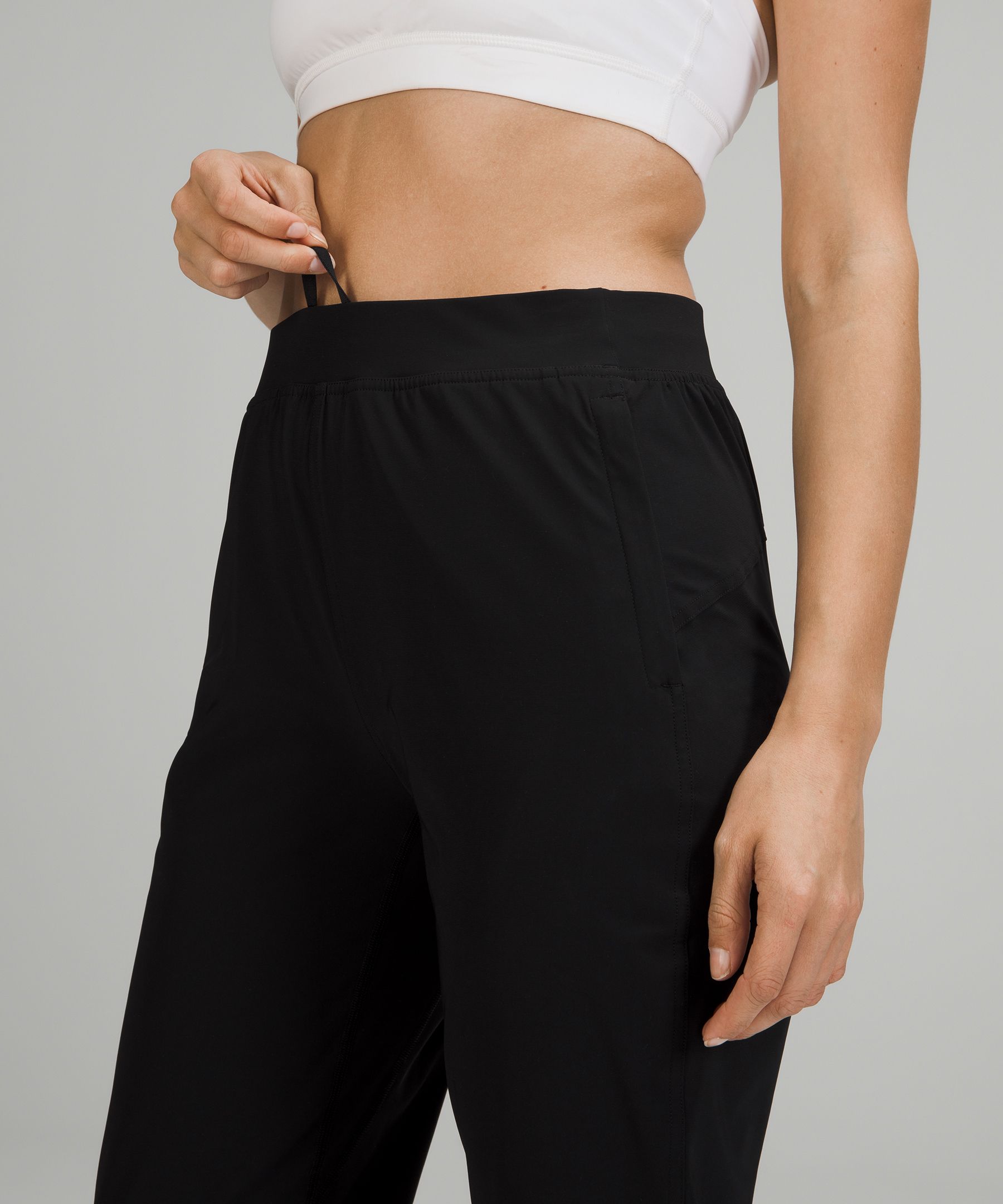 Lululemon Joggebukser Dame Svarte | 73046-FUKG