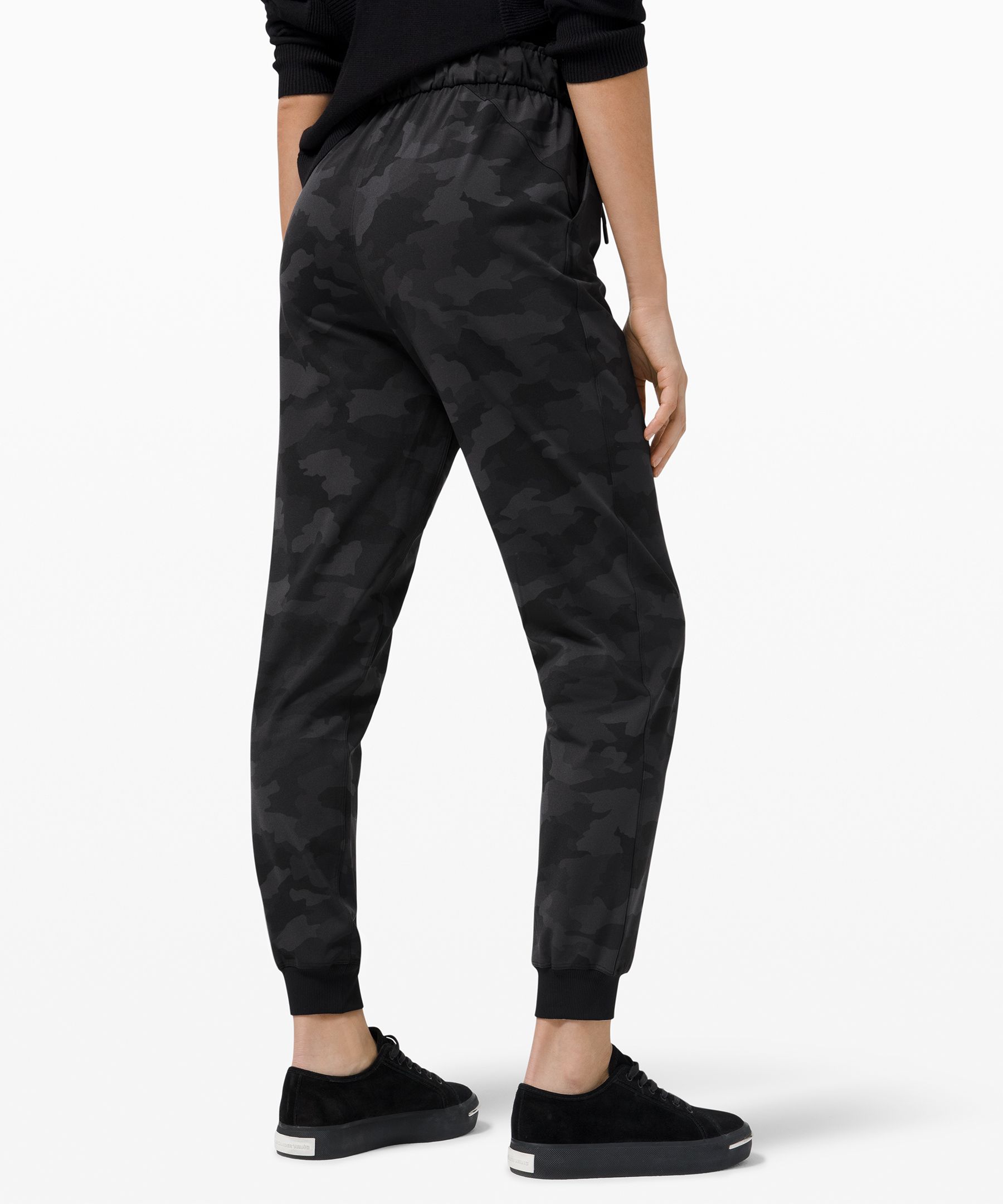Lululemon Joggebukser Dame Svarte | 91624-EDVW