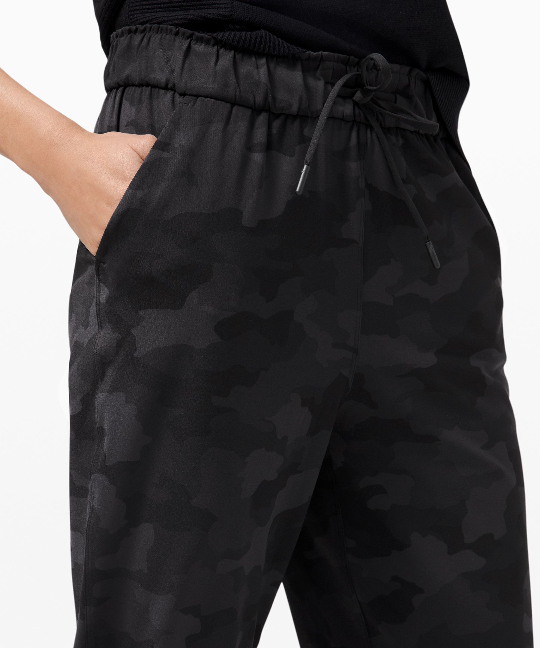 Lululemon Joggebukser Dame Svarte | 91624-EDVW