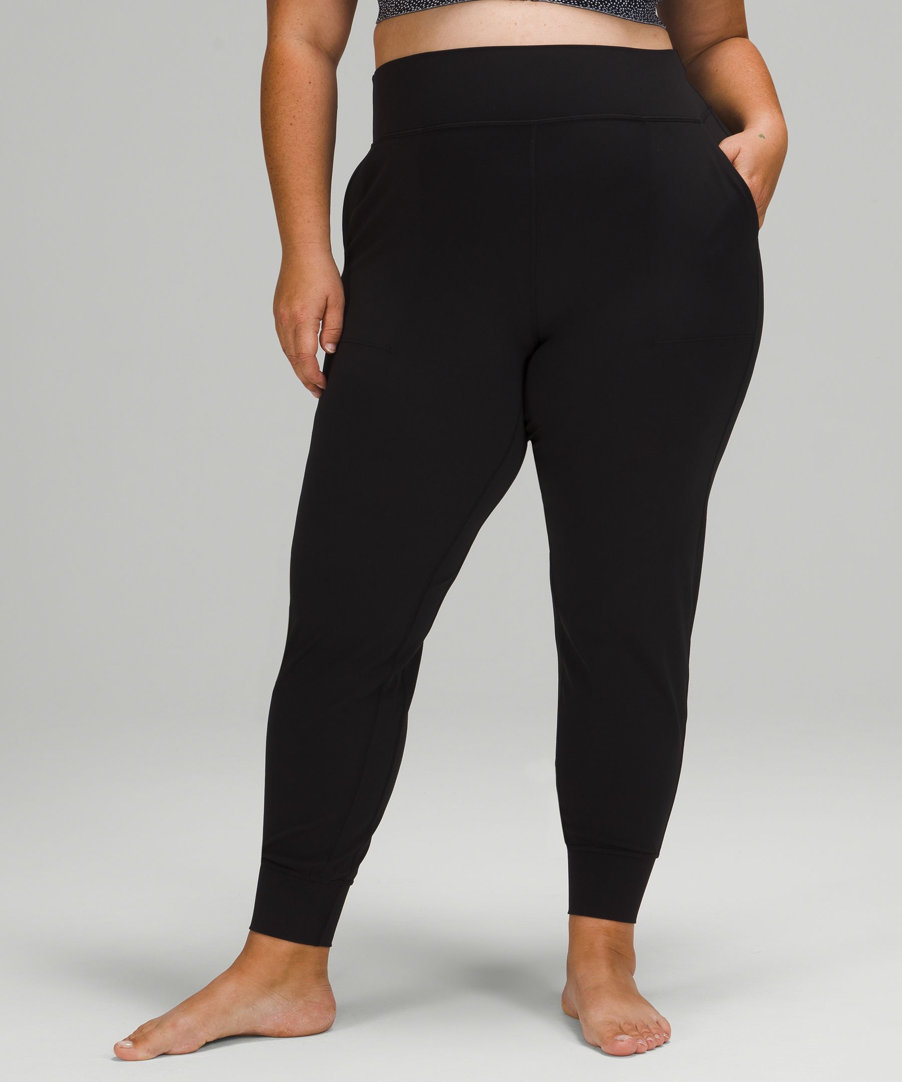 Lululemon Joggebukser Dame Svarte | 97468-ZPUS