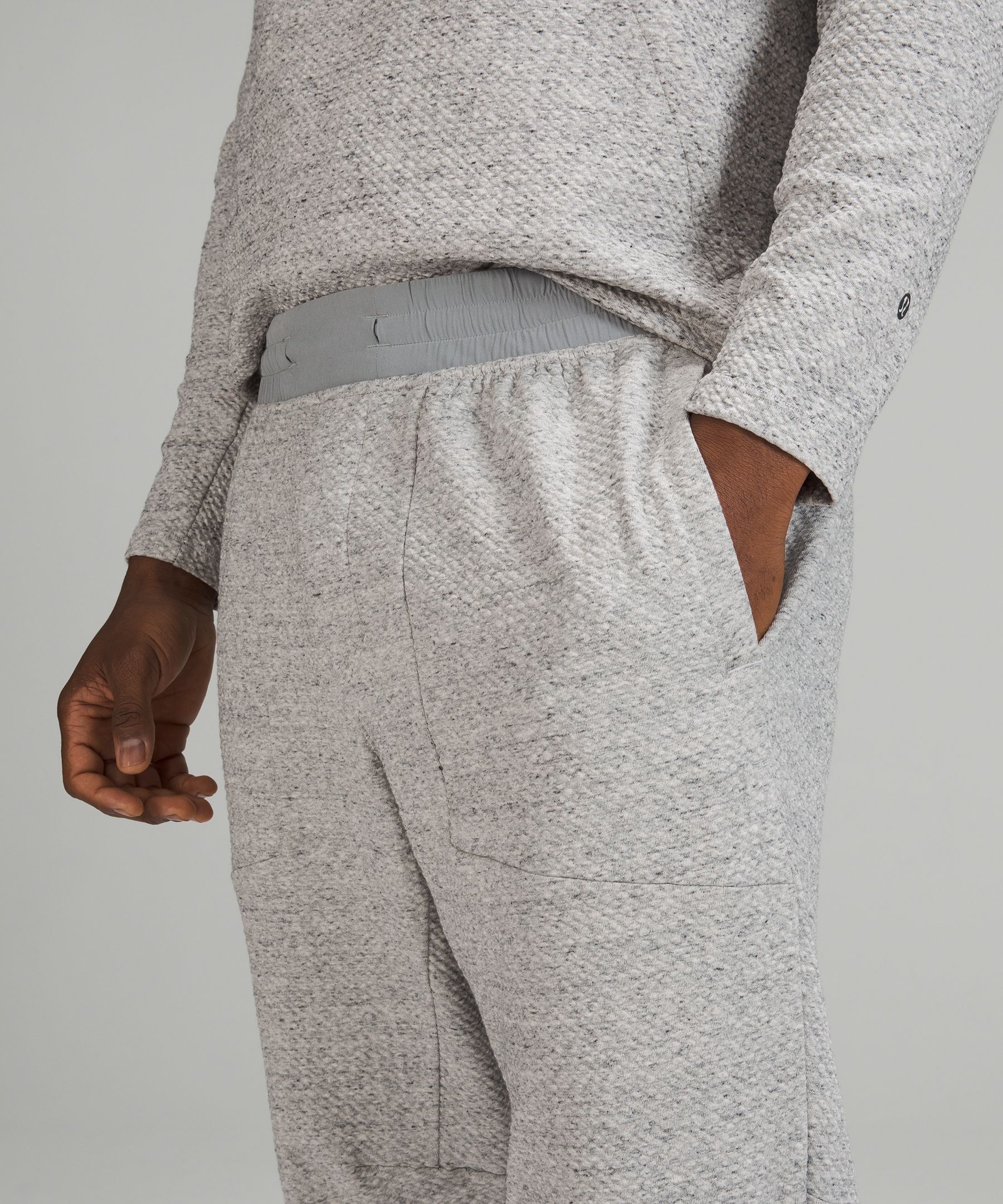 Lululemon Joggebukser Herre Lyse Grå | 15763-ENTK