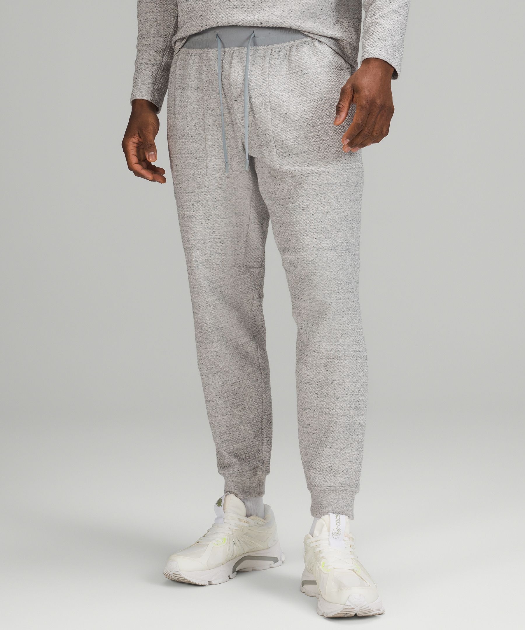 Lululemon Joggebukser Herre Lyse Grå | 15763-ENTK